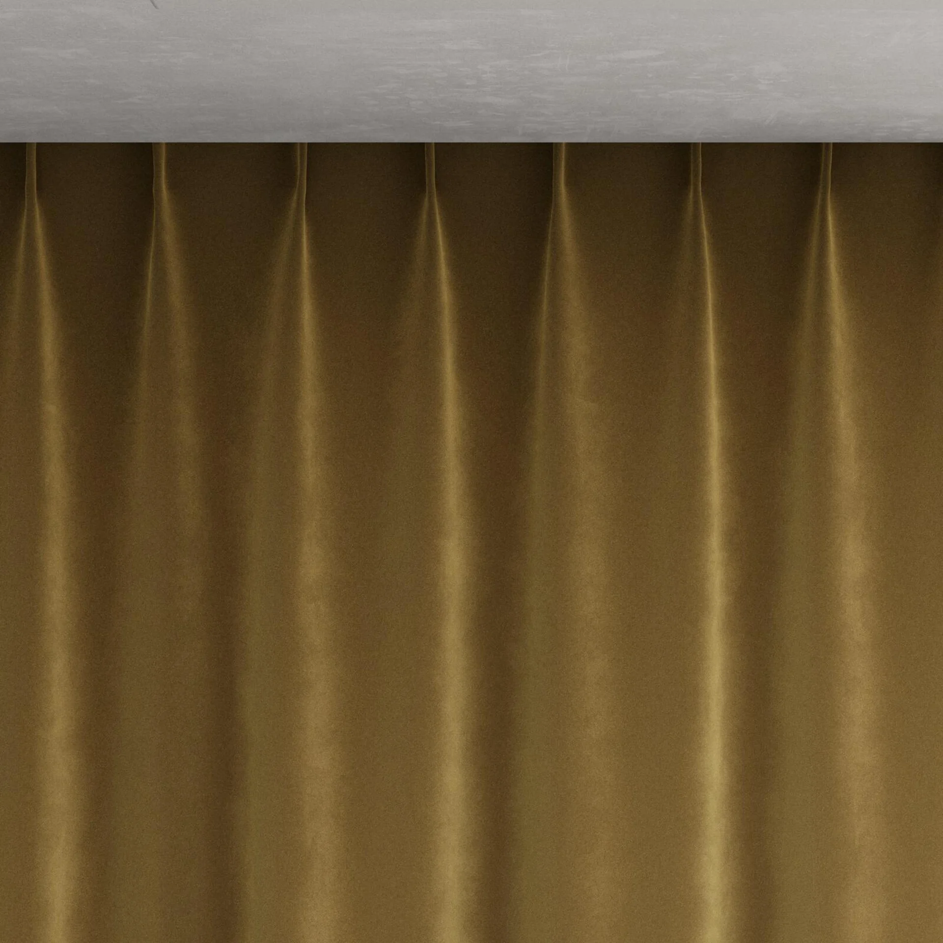 Top view of Vienna Nutmeg, pinch pleat
