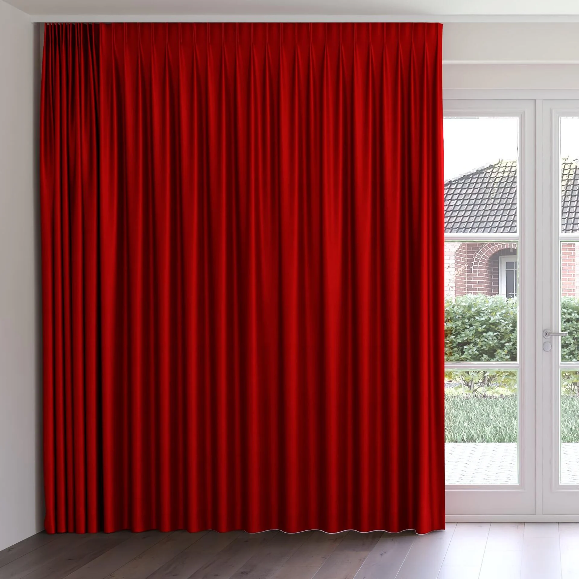 Front view of Mont Blanc Canyon, on curtain rail