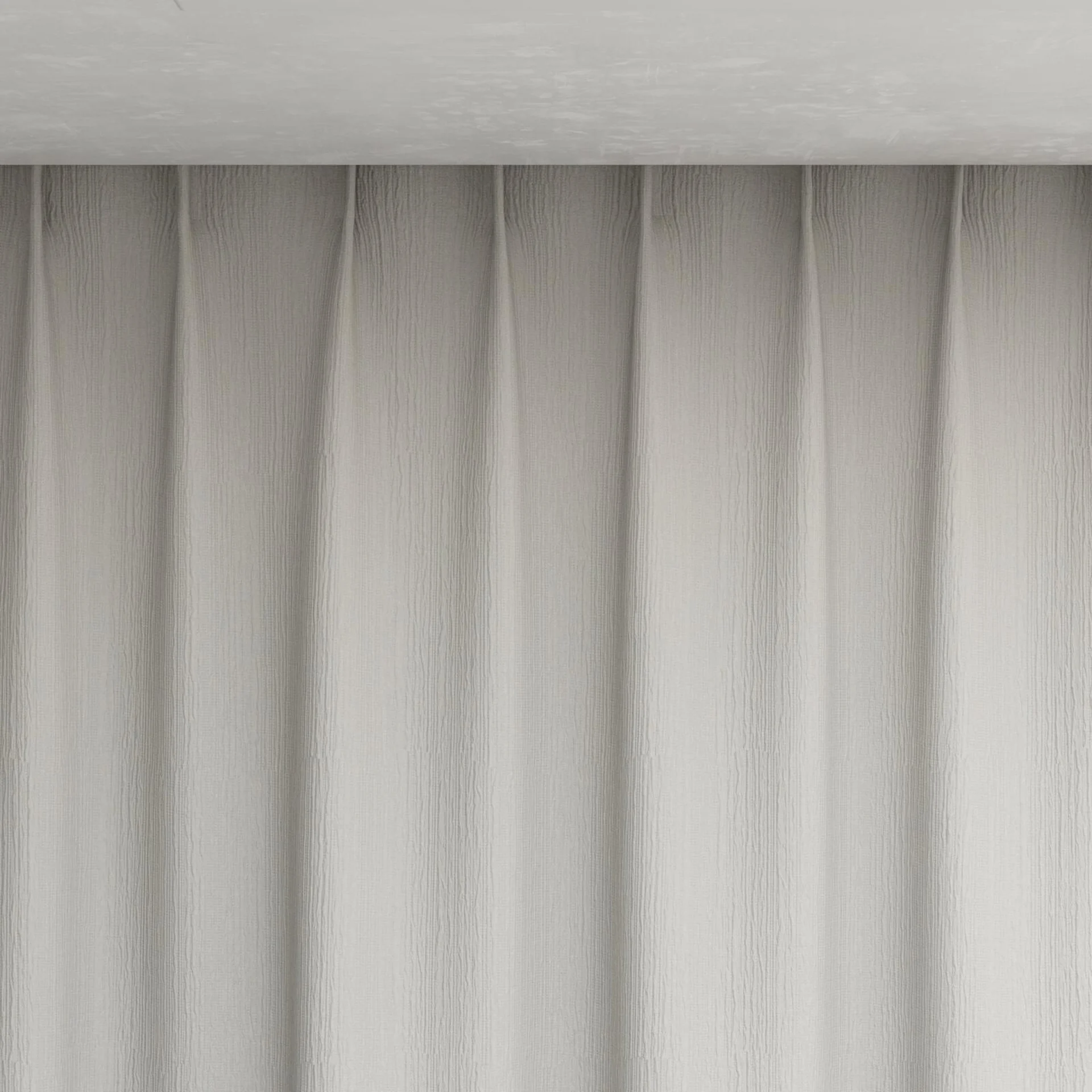 Top view of Northstar Limestone, pinch pleat