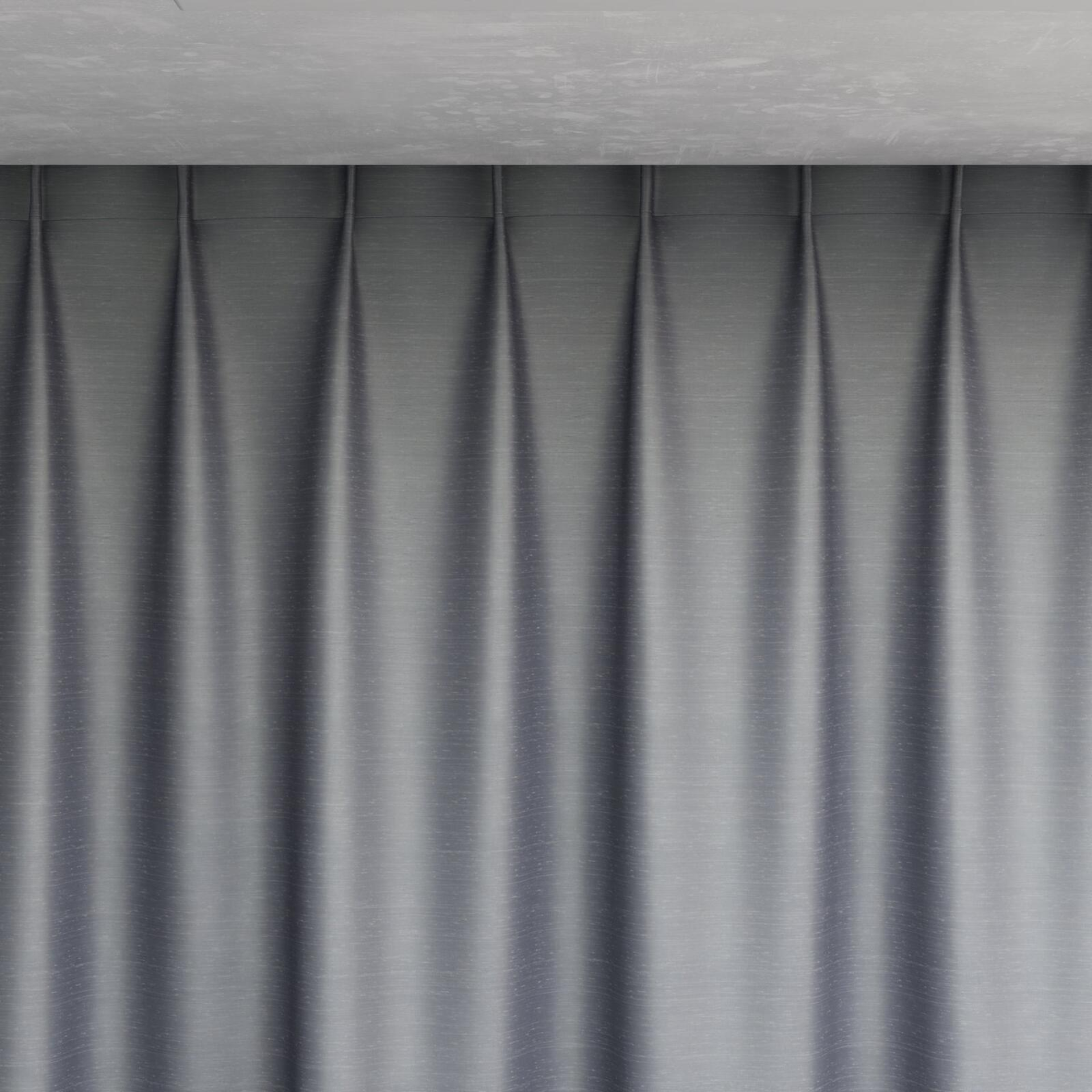 Top view of Silky Hydro, pinch pleat