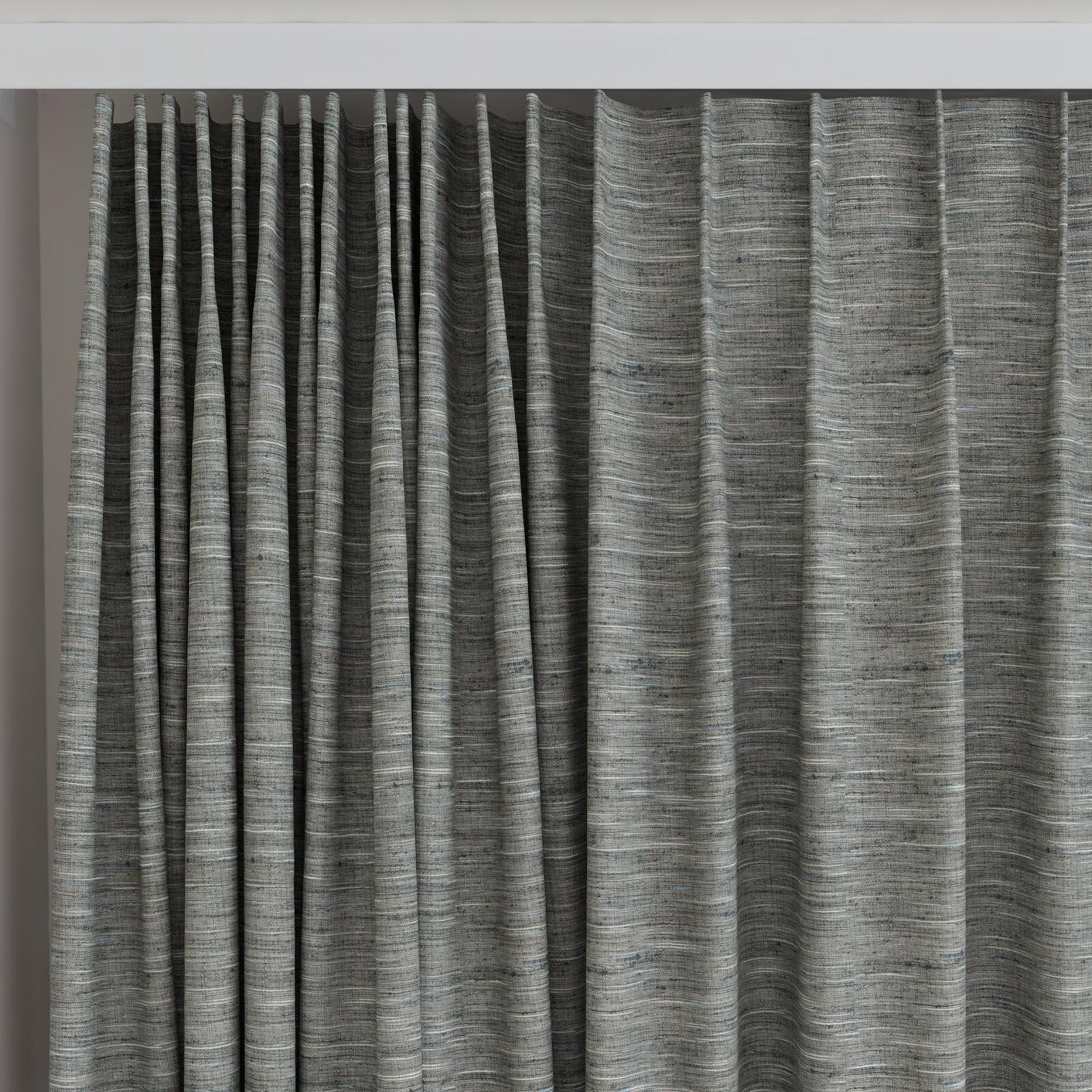 Top view of Venus Carbon, on curtain rail