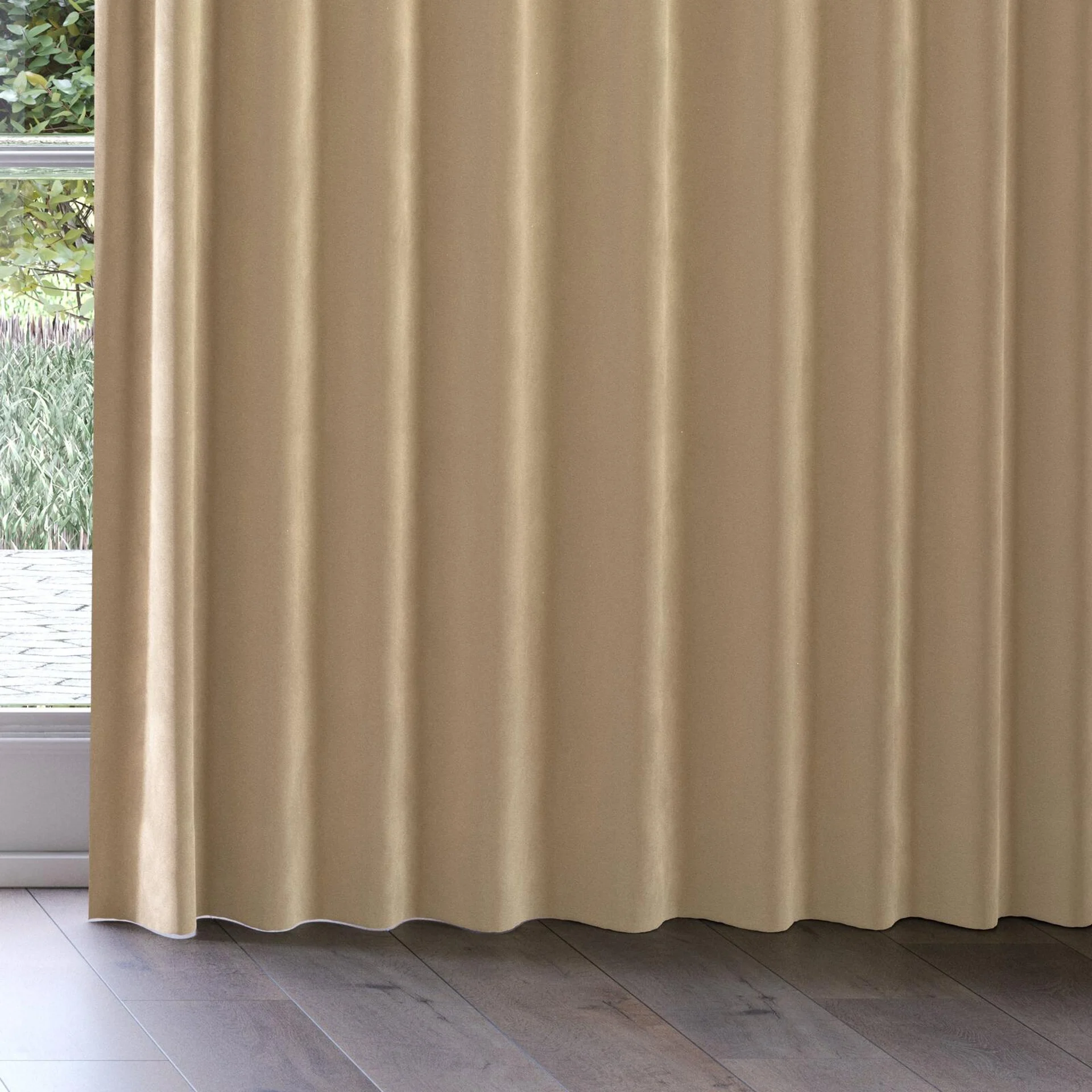 Bottom view of Verbier Funghi, on curtain rail