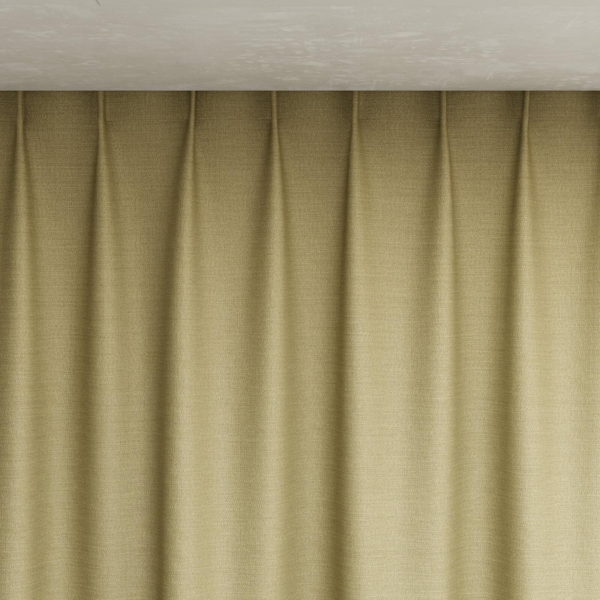 Top view of Linex Hemp, pinch pleat