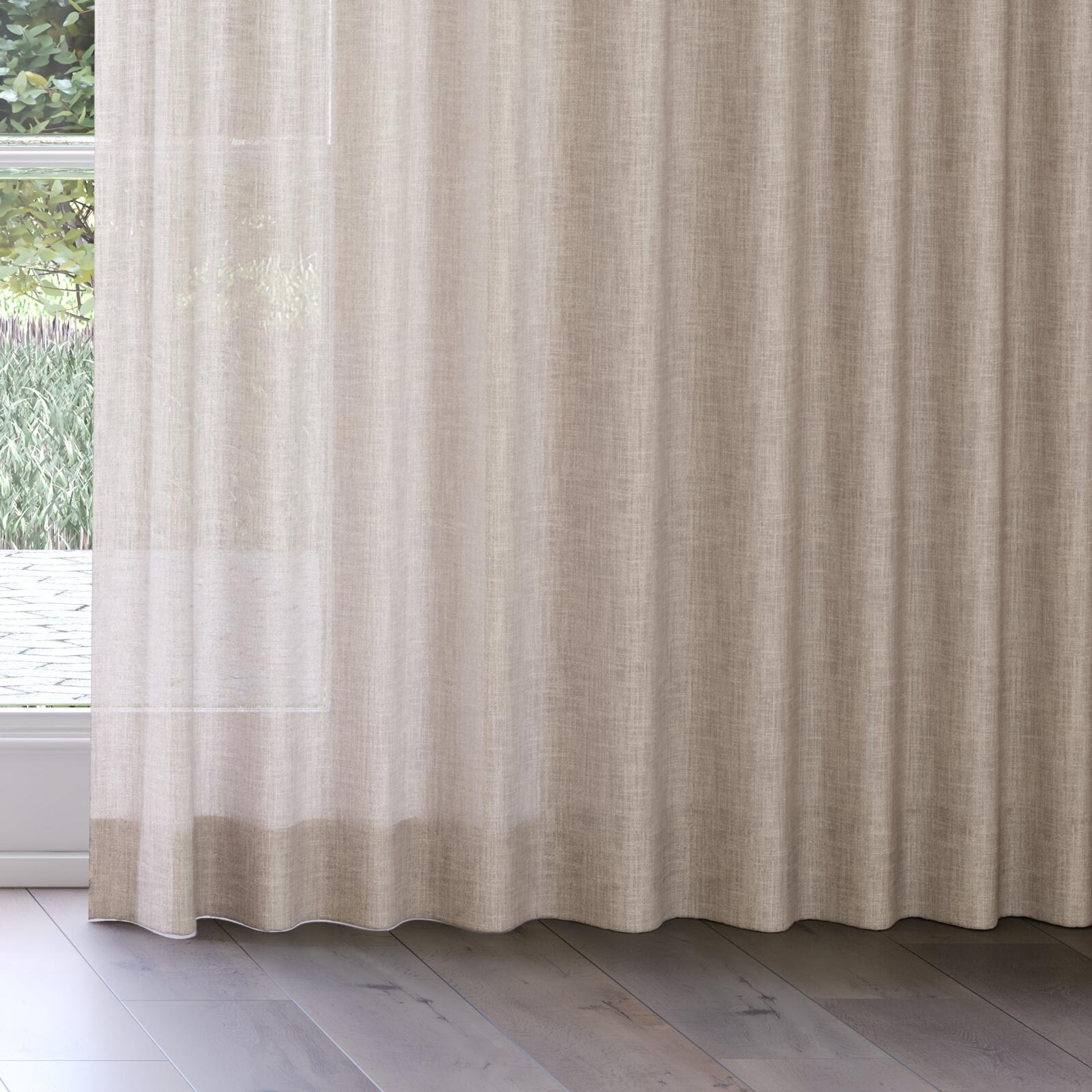 Bottom view of Motion Papyrus, on curtain rail