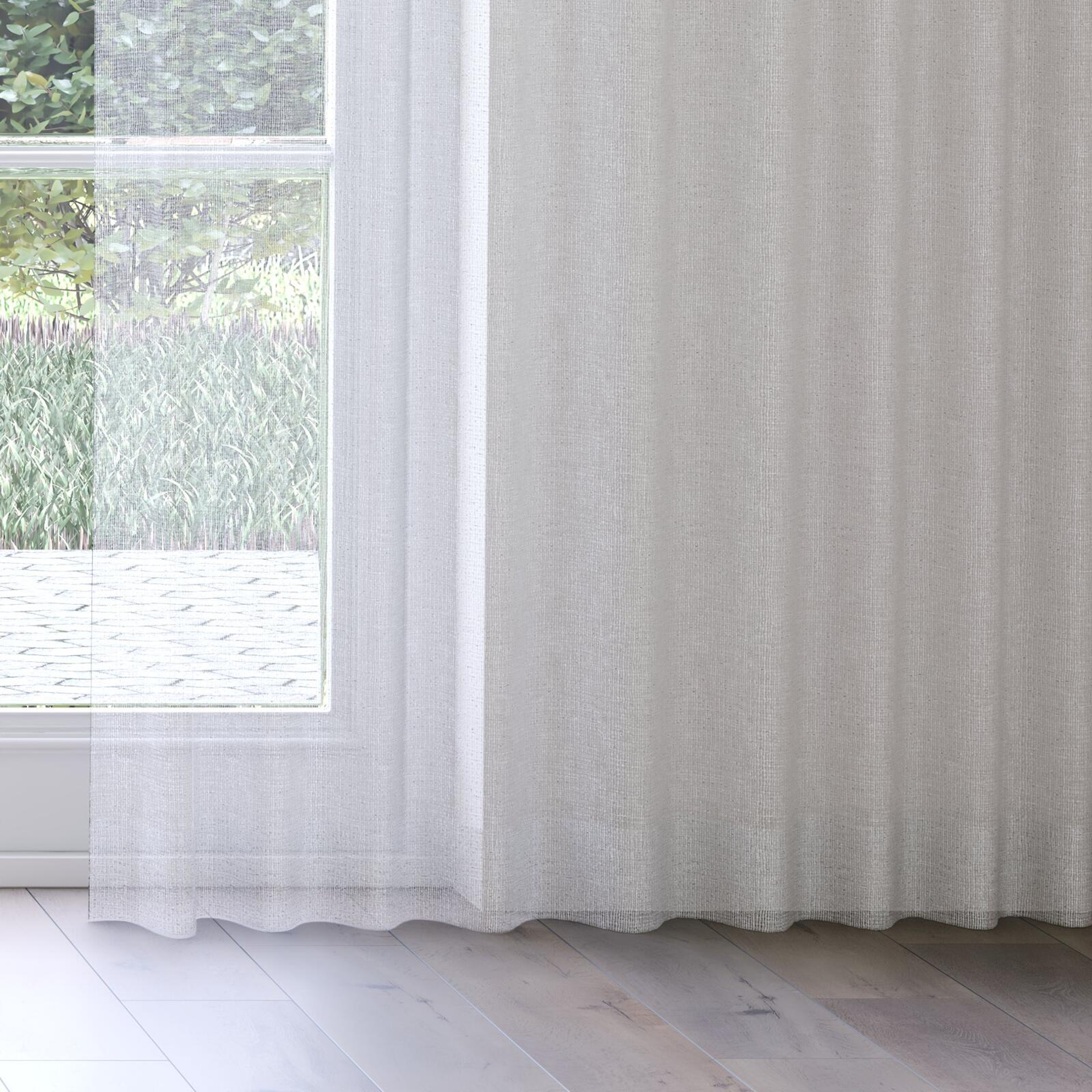 Bottom view of Kensho Terrazzo, on curtain rail