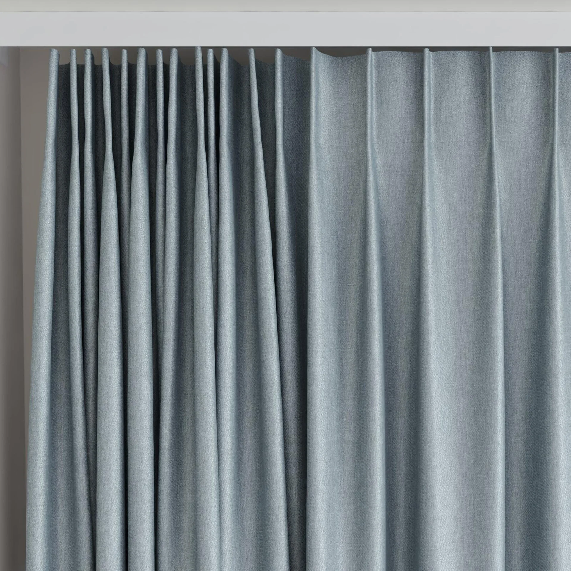Top view of Fiji Elephant, on curtain rail