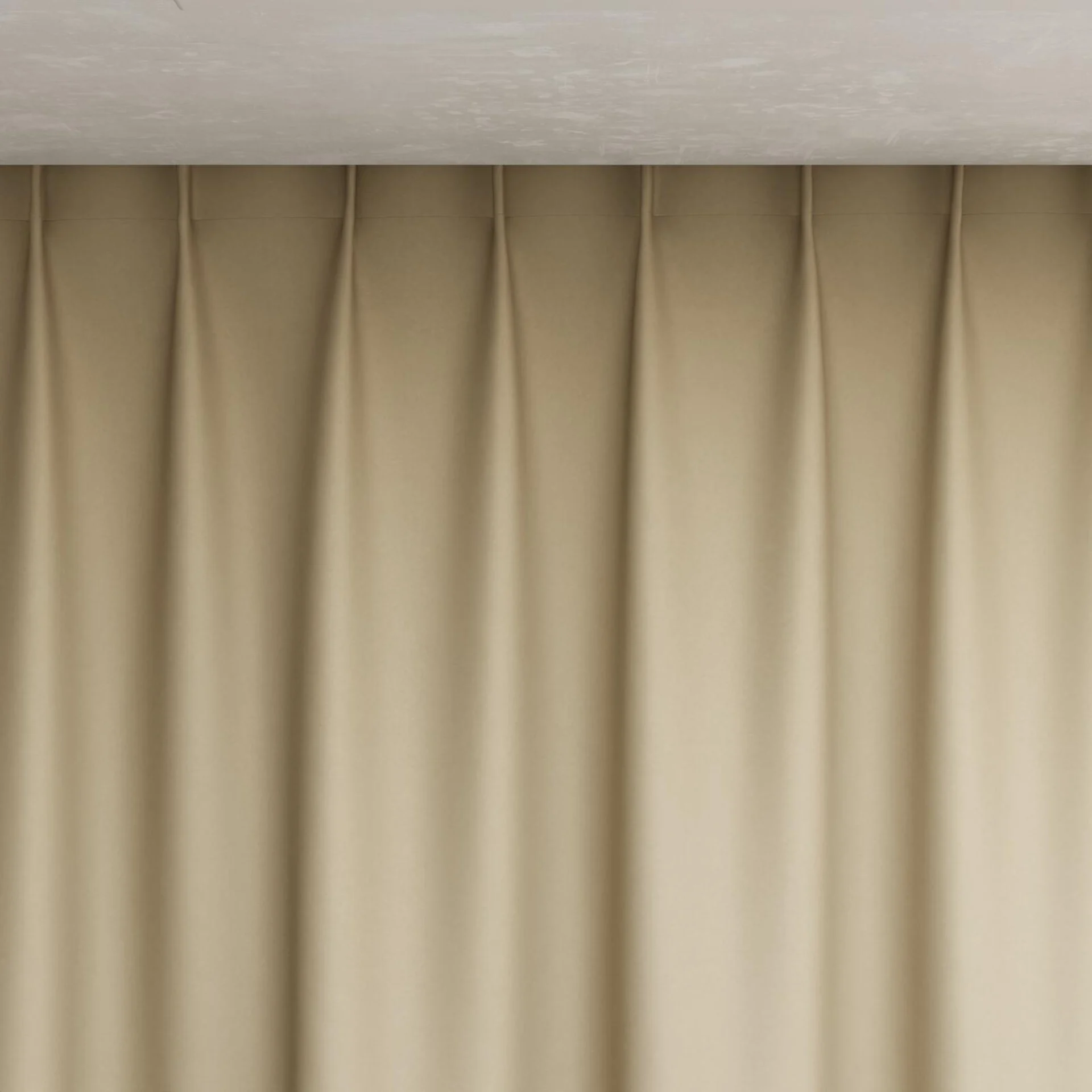 Top view of Re-Vive Antique, pinch pleat