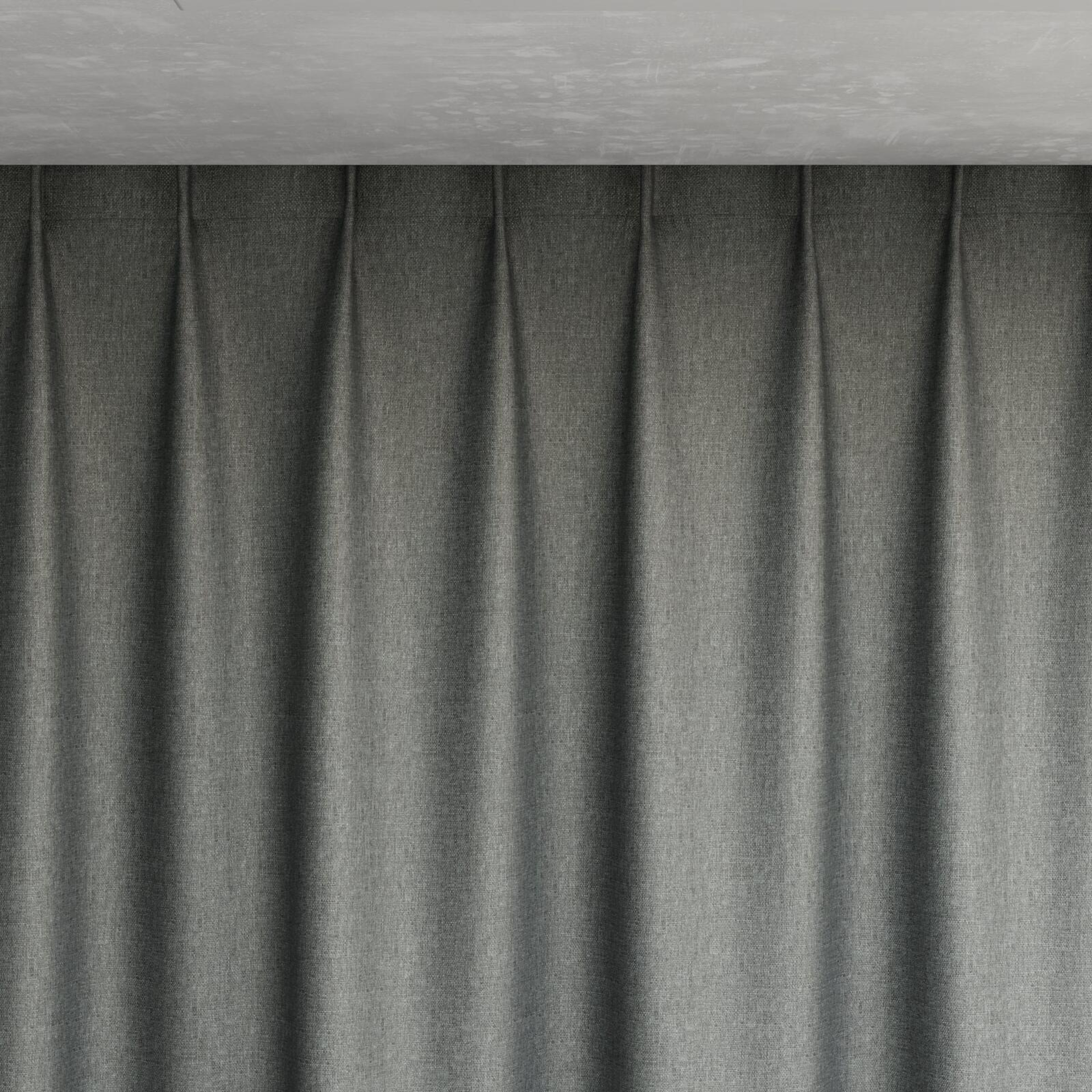 Top view of Tonga Iron, pinch pleat