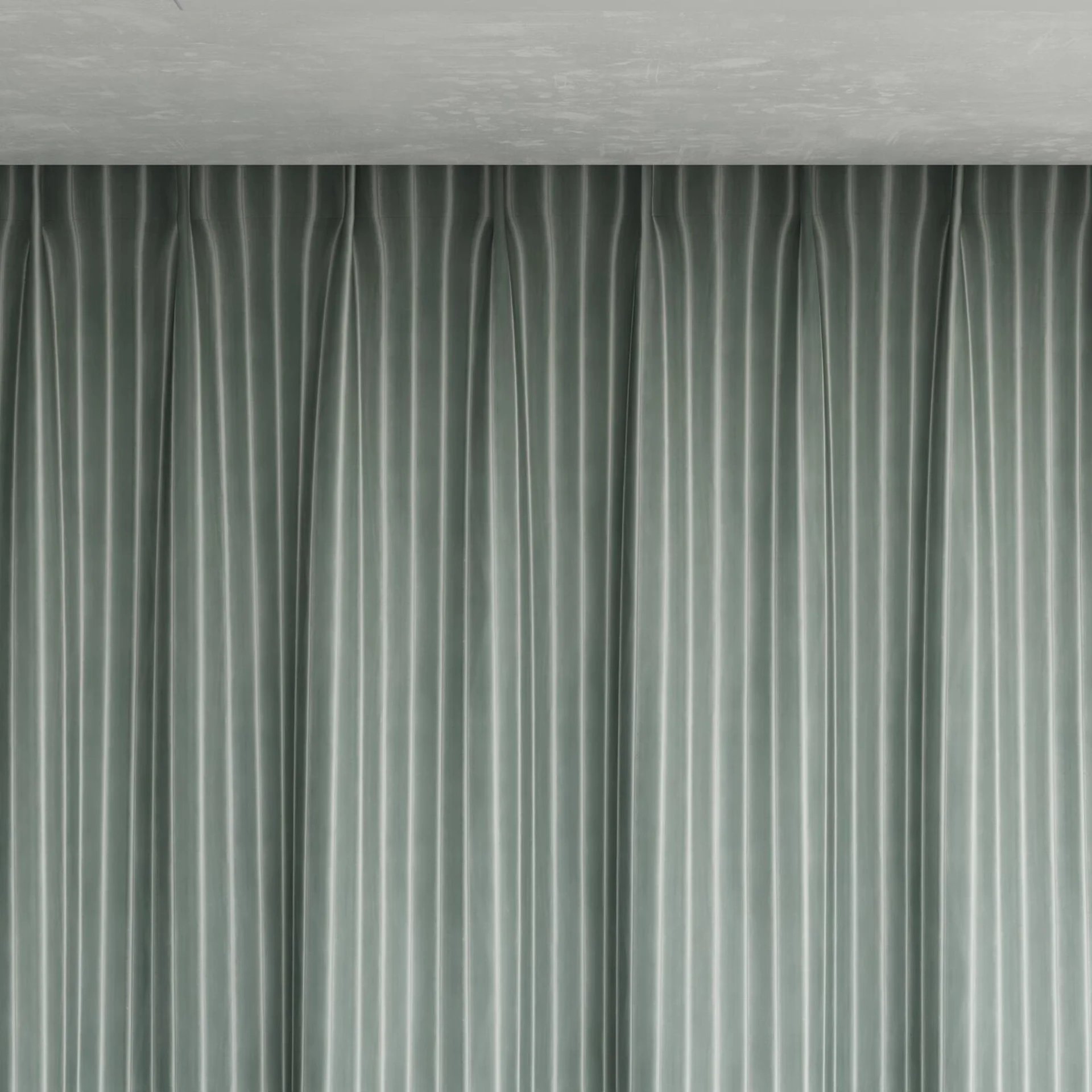 Top view of Cordial Mineral, pinch pleat