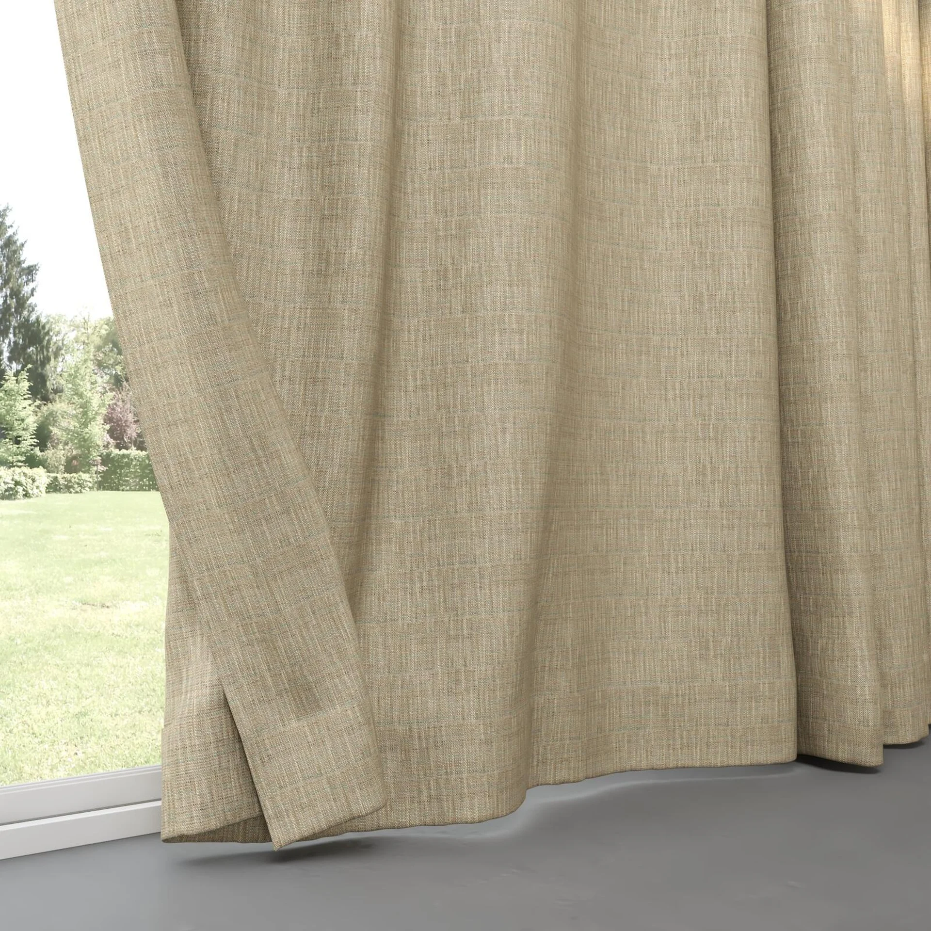 Bottom view of Observatory Surf, pinch pleat
