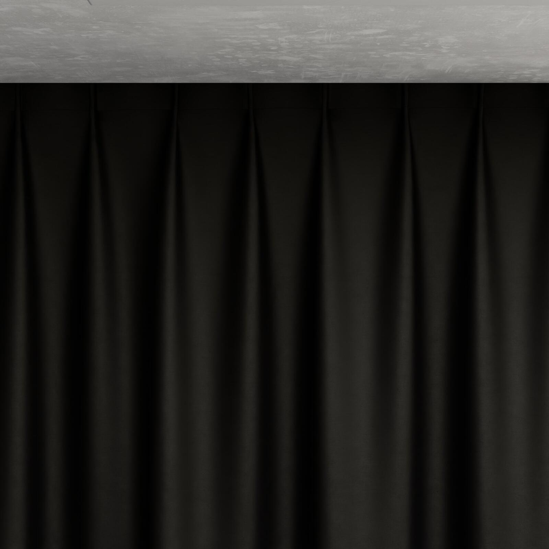 Top view of Mont Blanc Onyx, pinch pleat