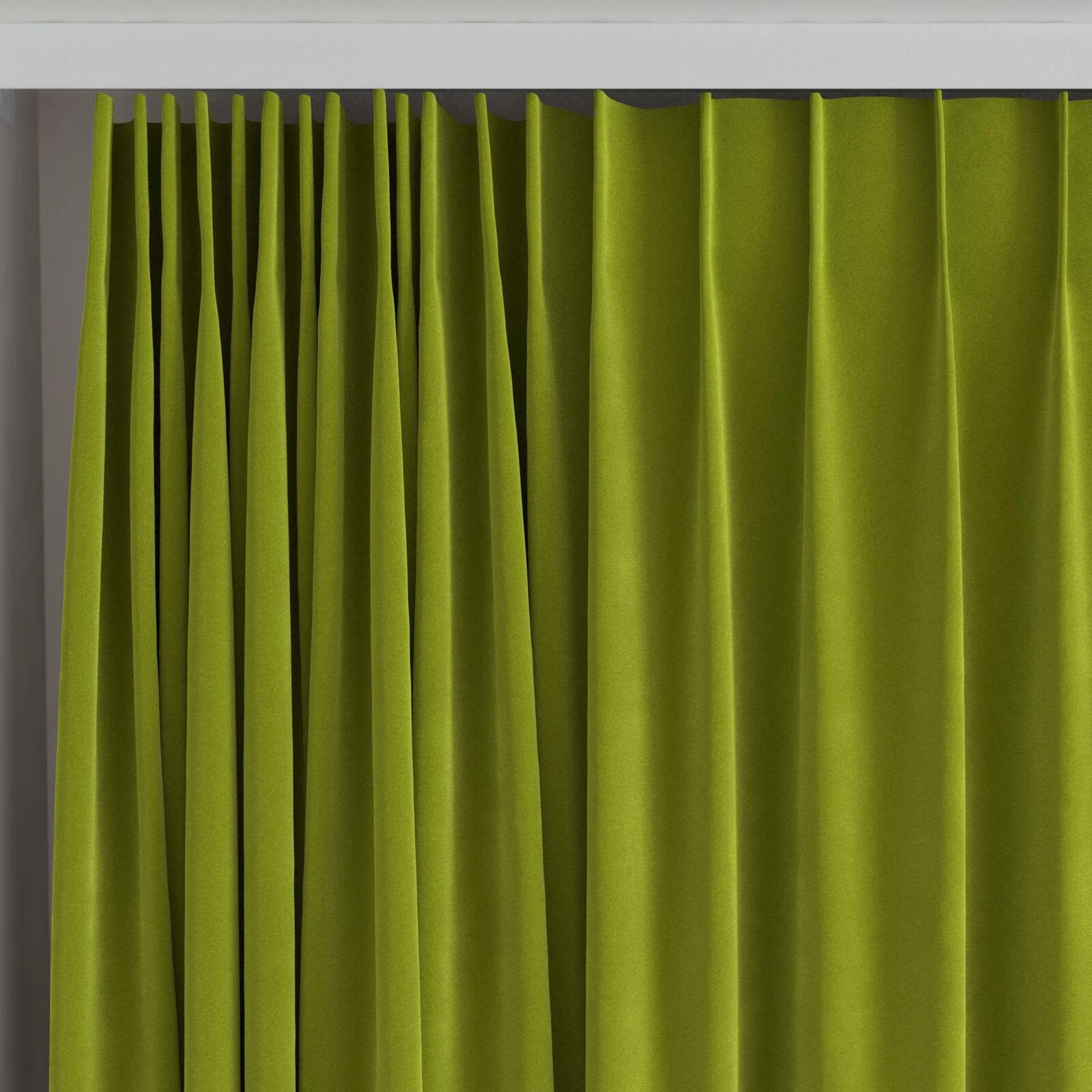 Top view of Verbier Oasis, on curtain rail