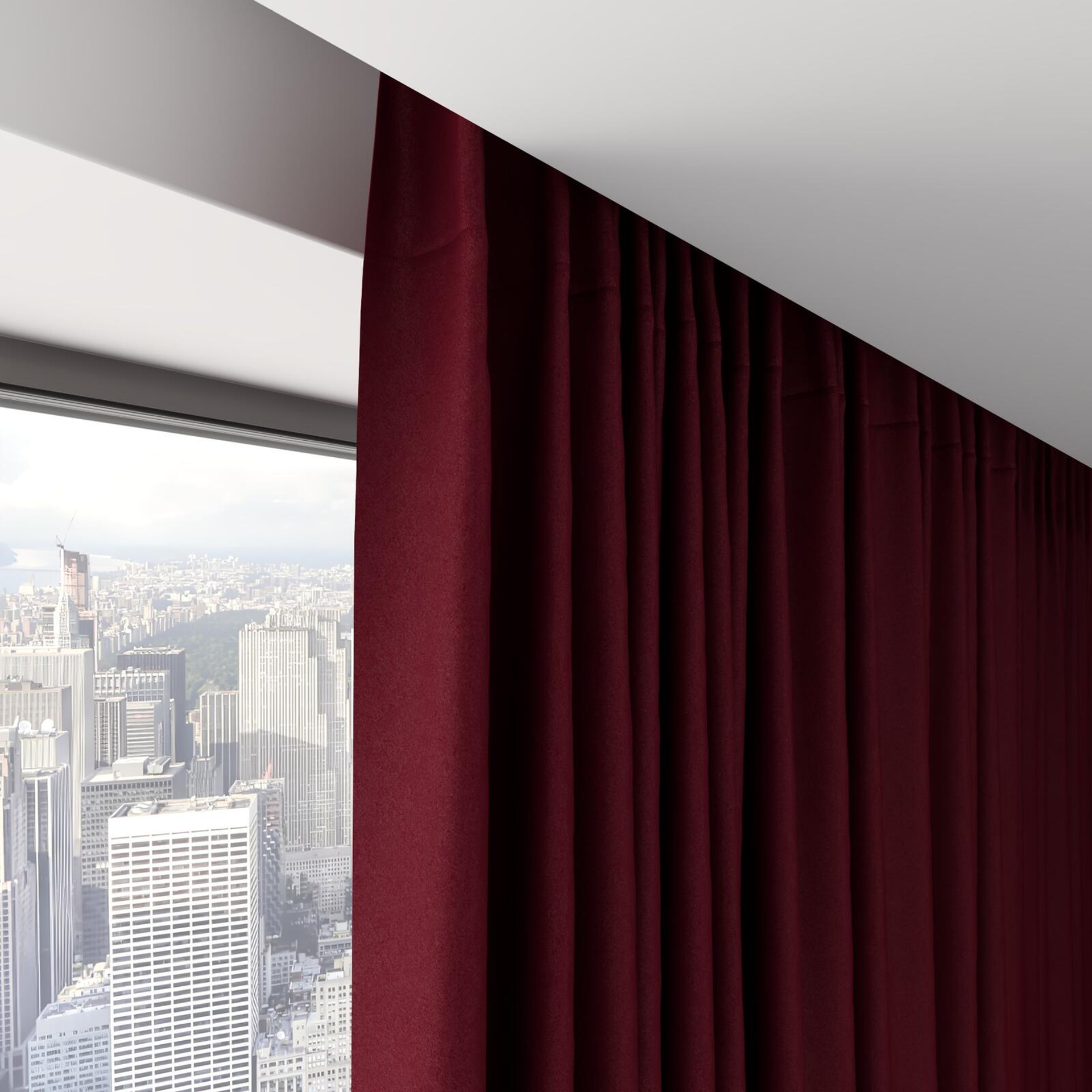 Top view of Vela Boudoir, on hidden rail