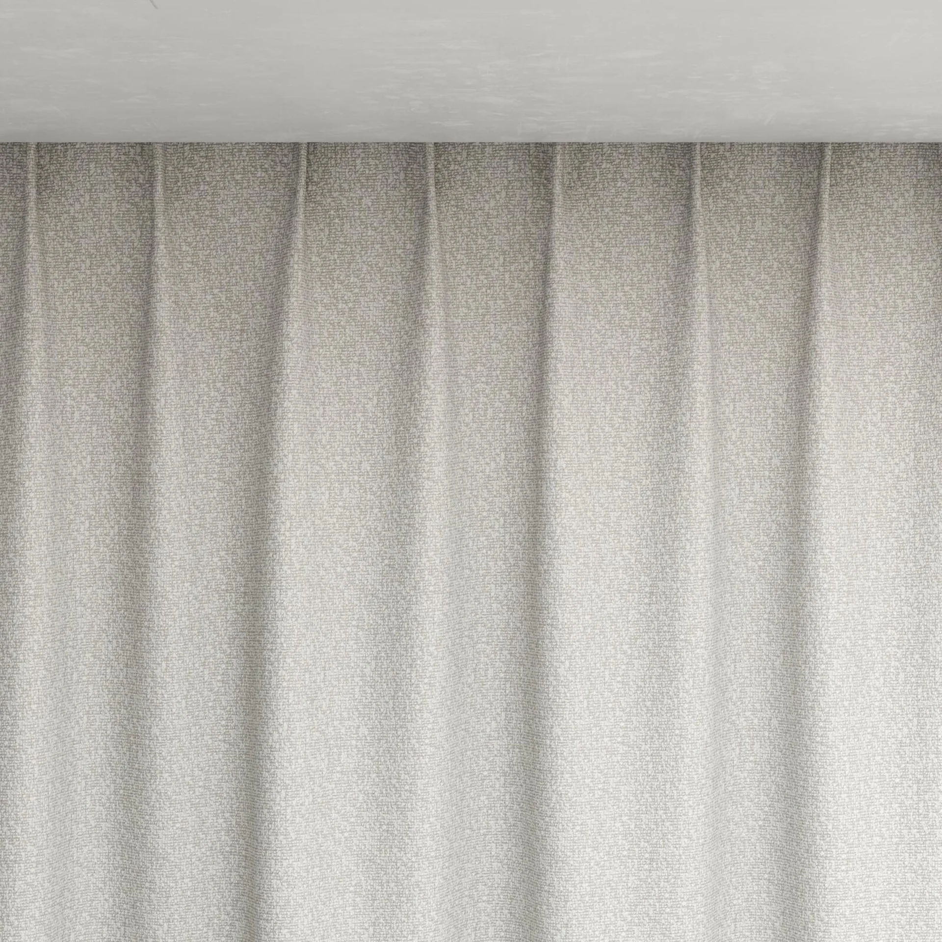 Top view of Sabik Pebble, pinch pleat