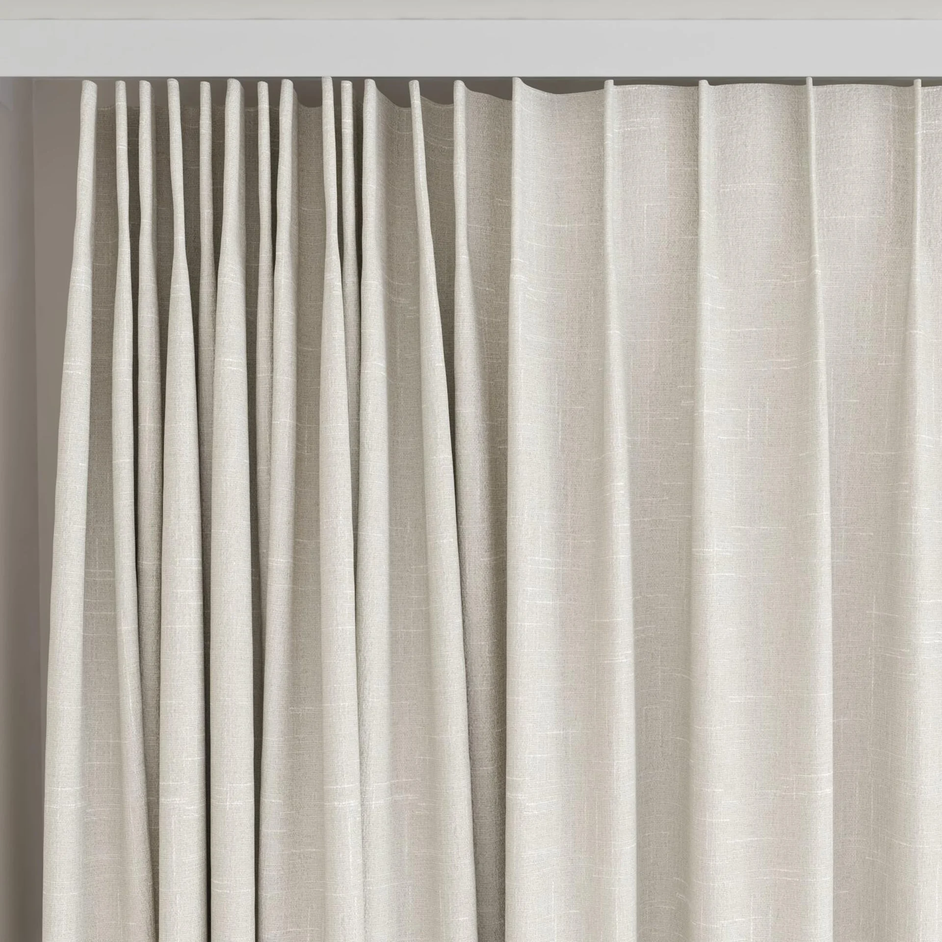 Top view of Cavalry Pelican, on curtain rail
