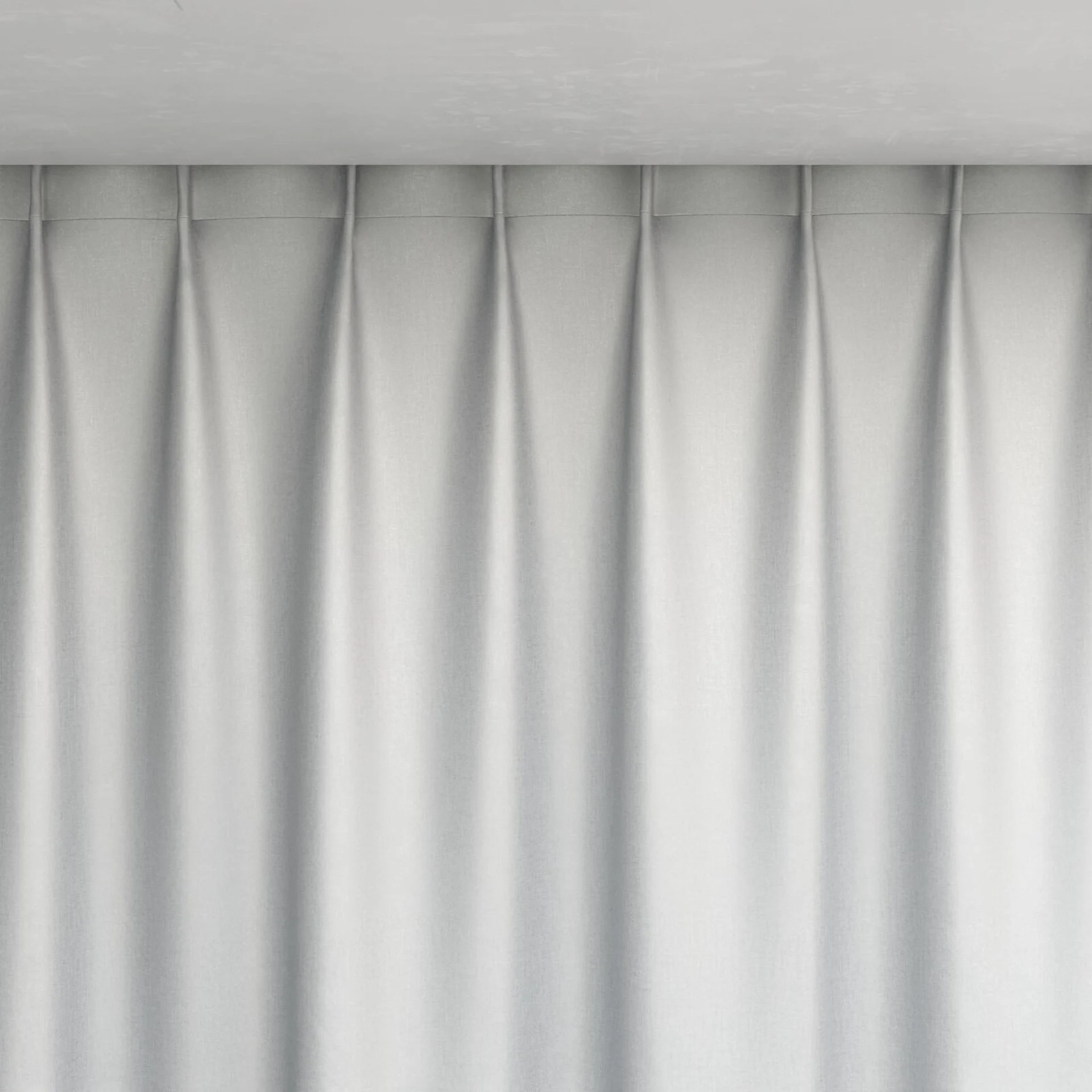 Top view of Consul Ice, pinch pleat
