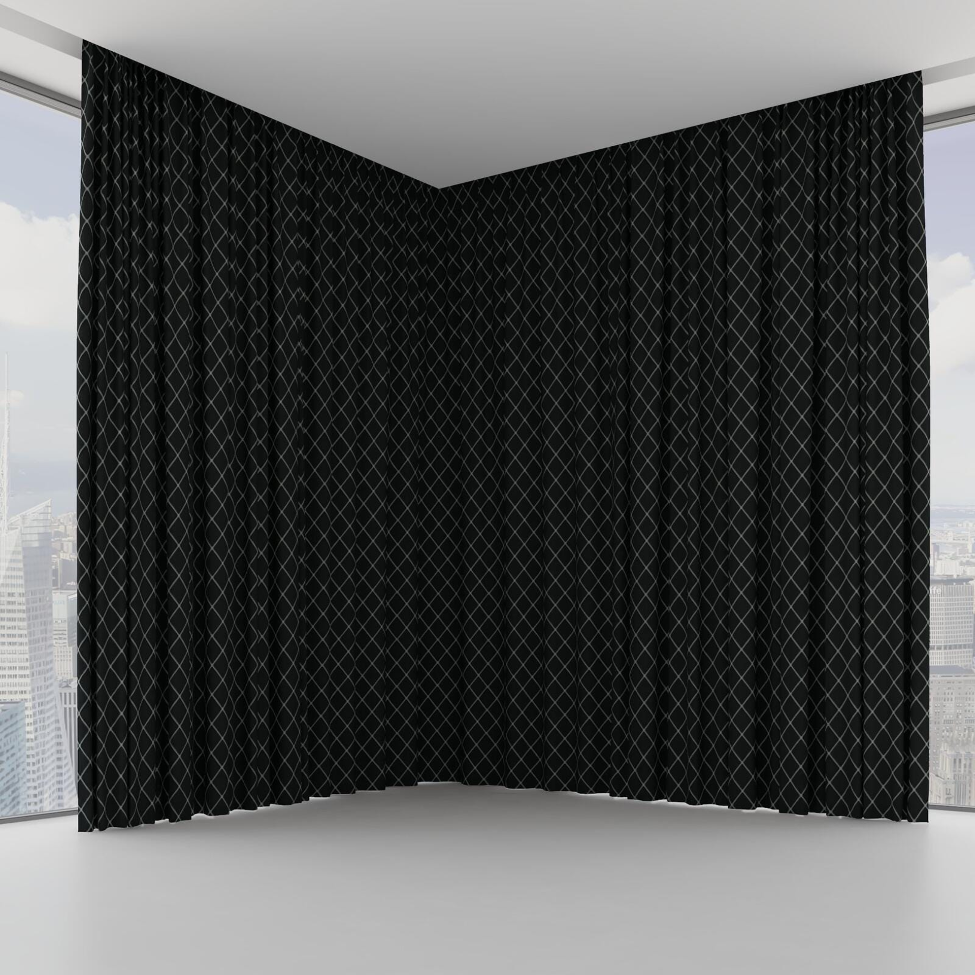 Front view of Pantheon Graphite, on hidden rail