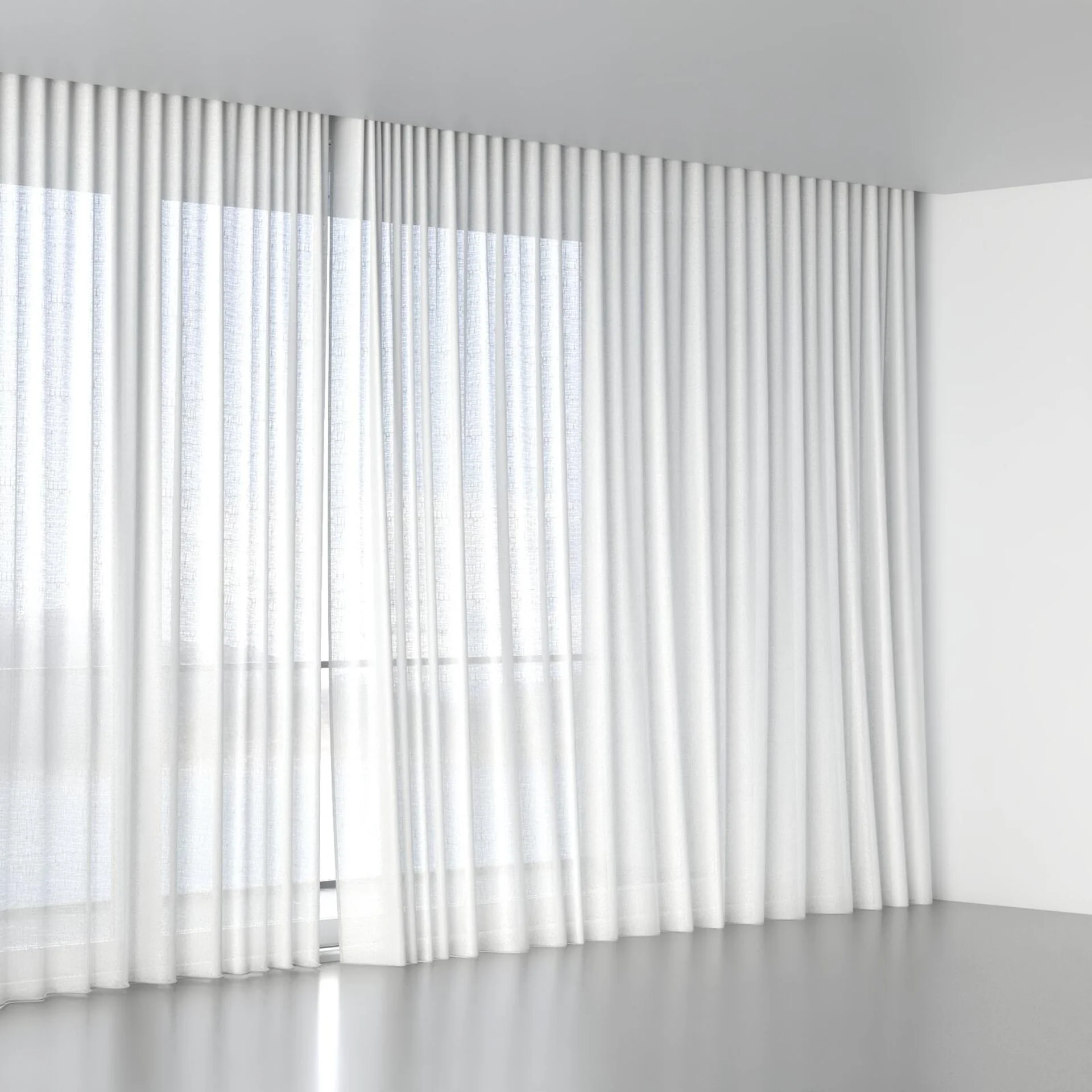 Full view of Elisabeth Snow, wave pleat