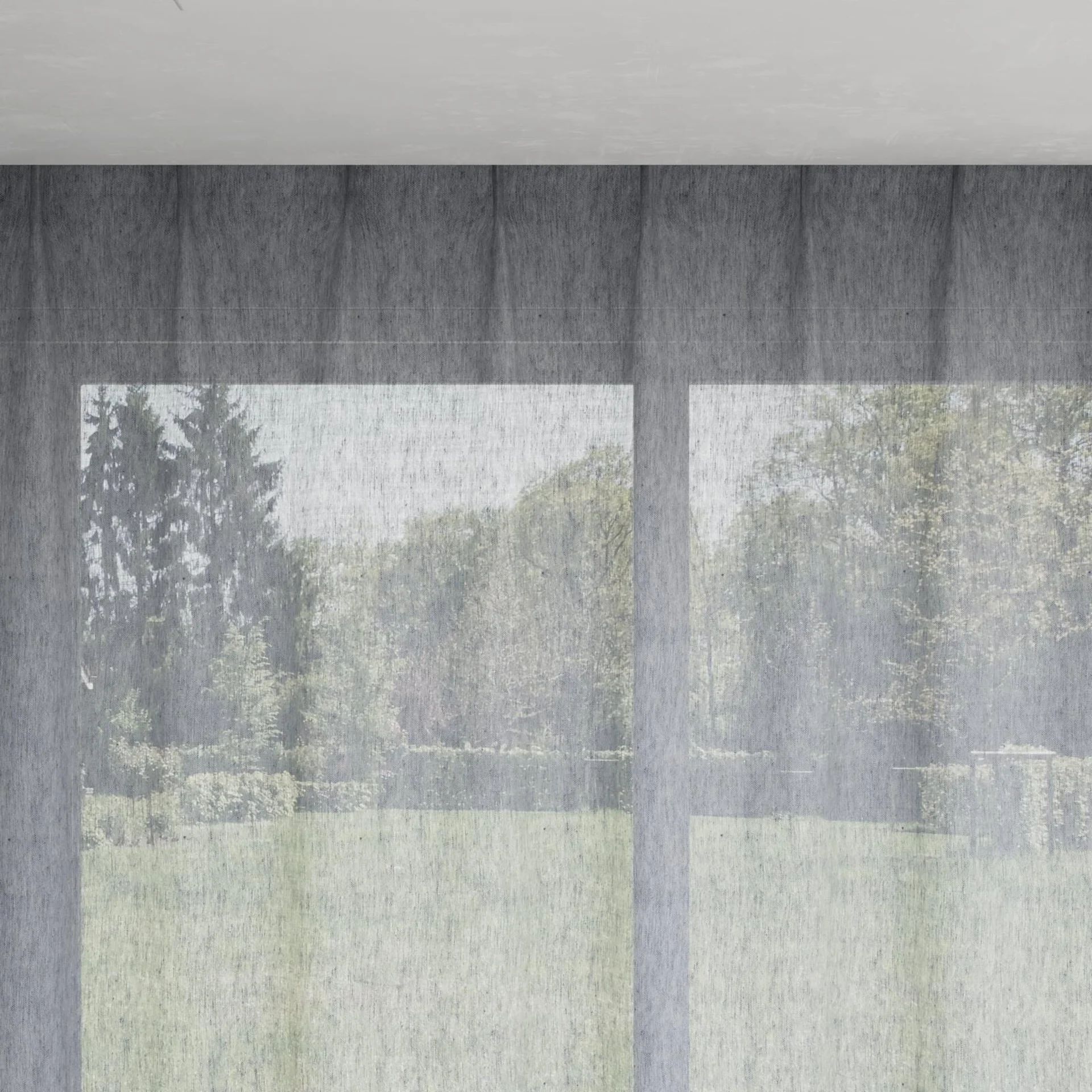 Top view of Balance Horizon, pinch pleat