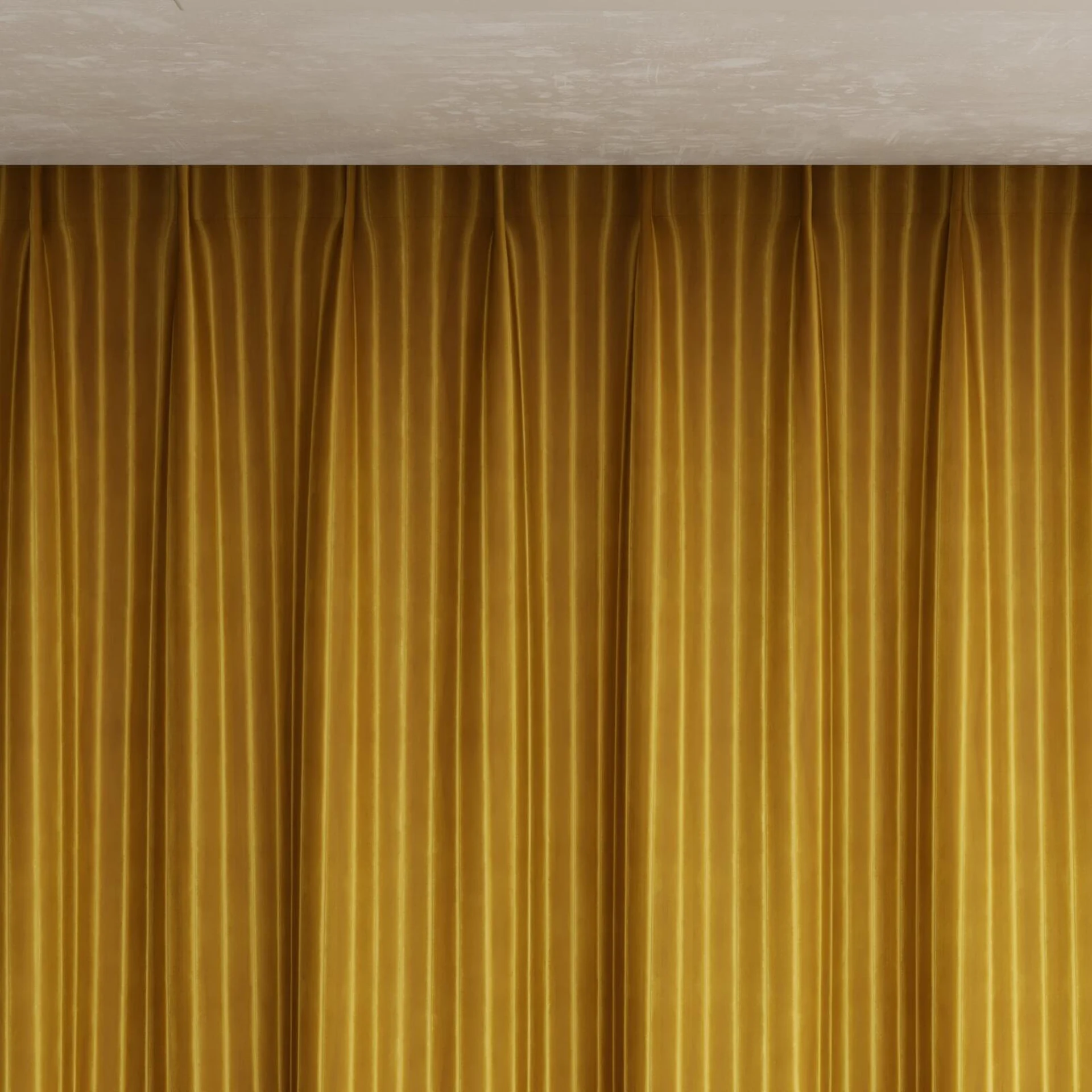 Top view of Cordial Walnut, pinch pleat