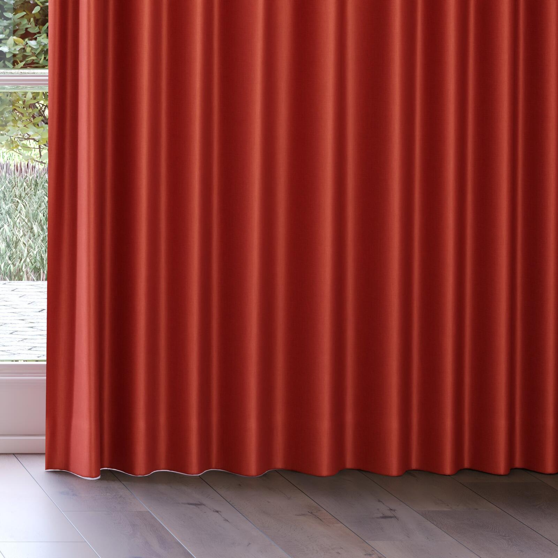 Bottom view of Matrix Brick, on curtain rail
