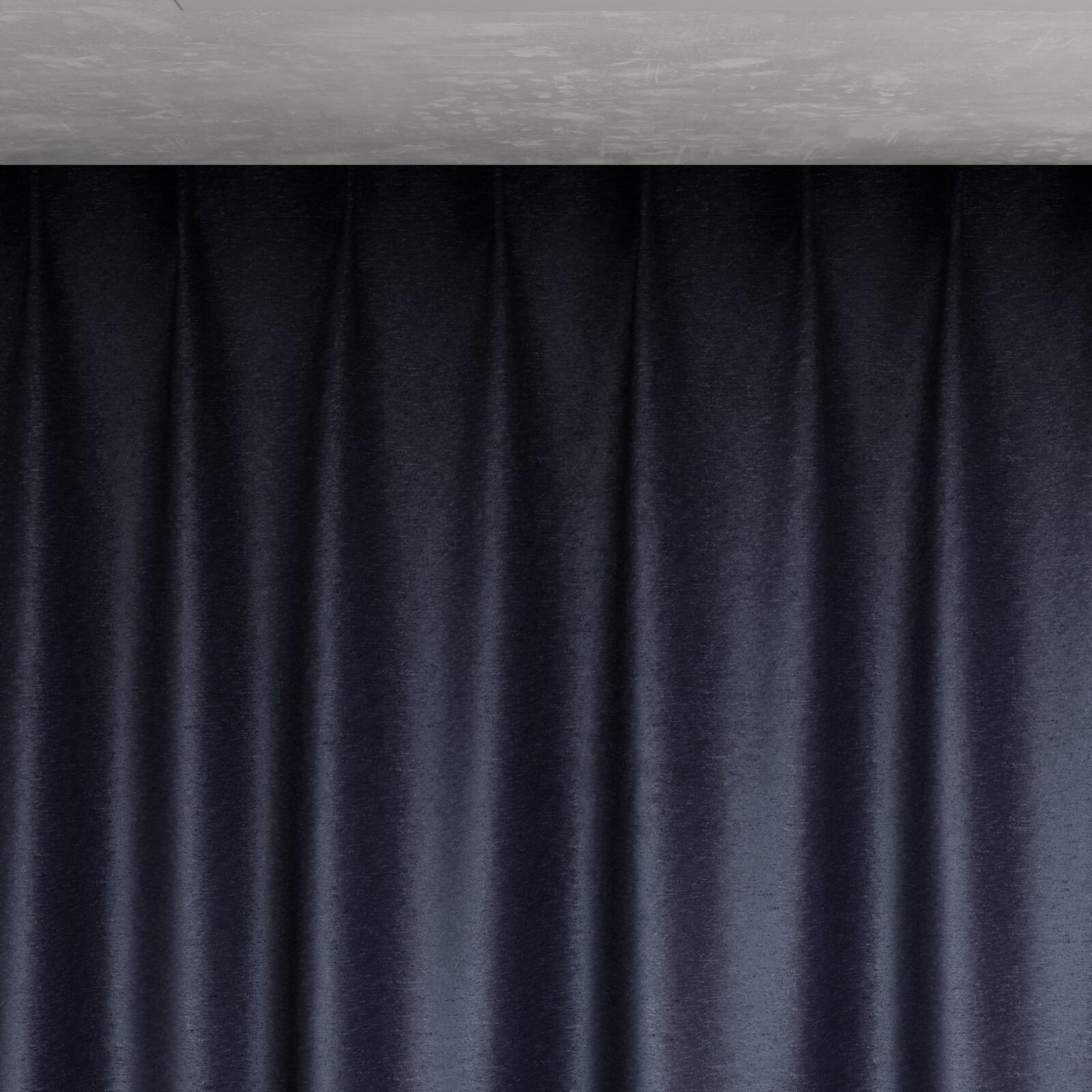 Top view of Lambada Midnight, pinch pleat