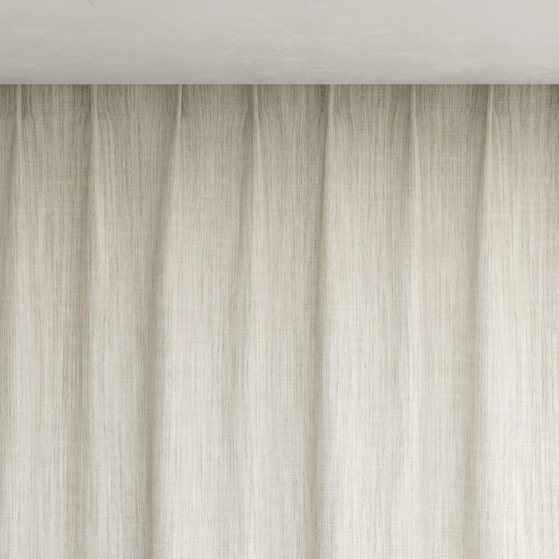Top view of Chatham Canvas, pinch pleat