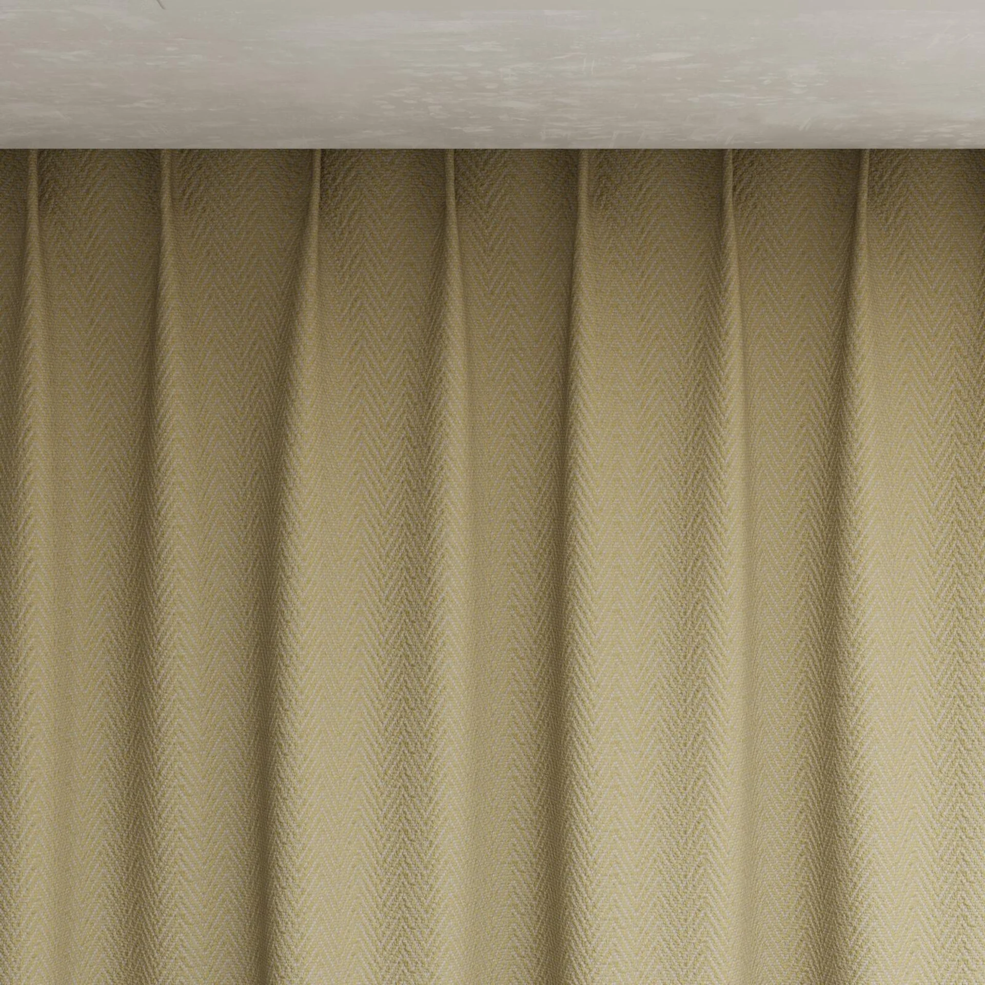 Top view of Saiph Tea, pinch pleat