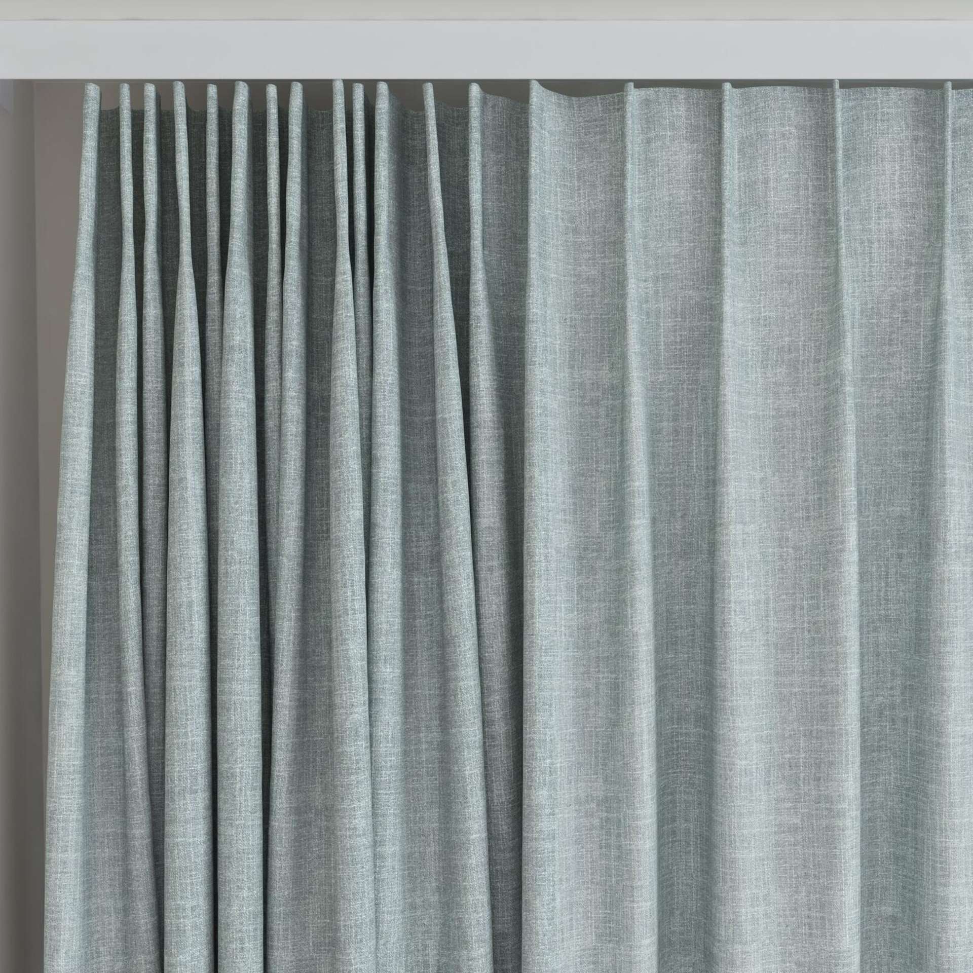 Top view of Motion Linden, on curtain rail