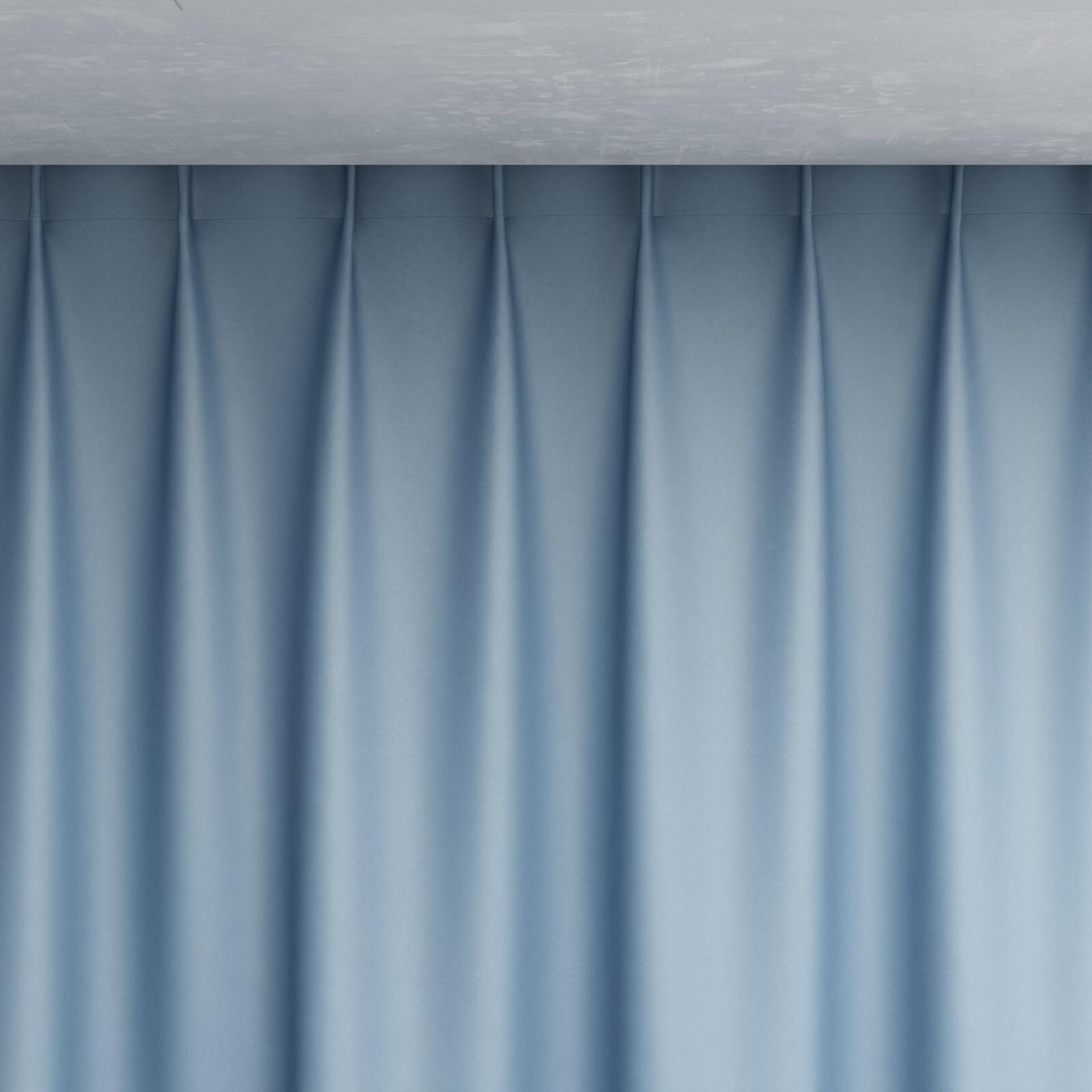 Top view of Re-Vive Sky, pinch pleat