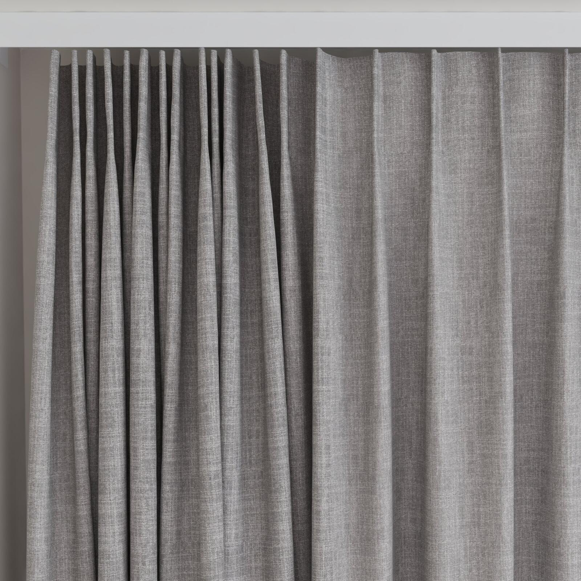 Top view of Motion Rabbit, on curtain rail