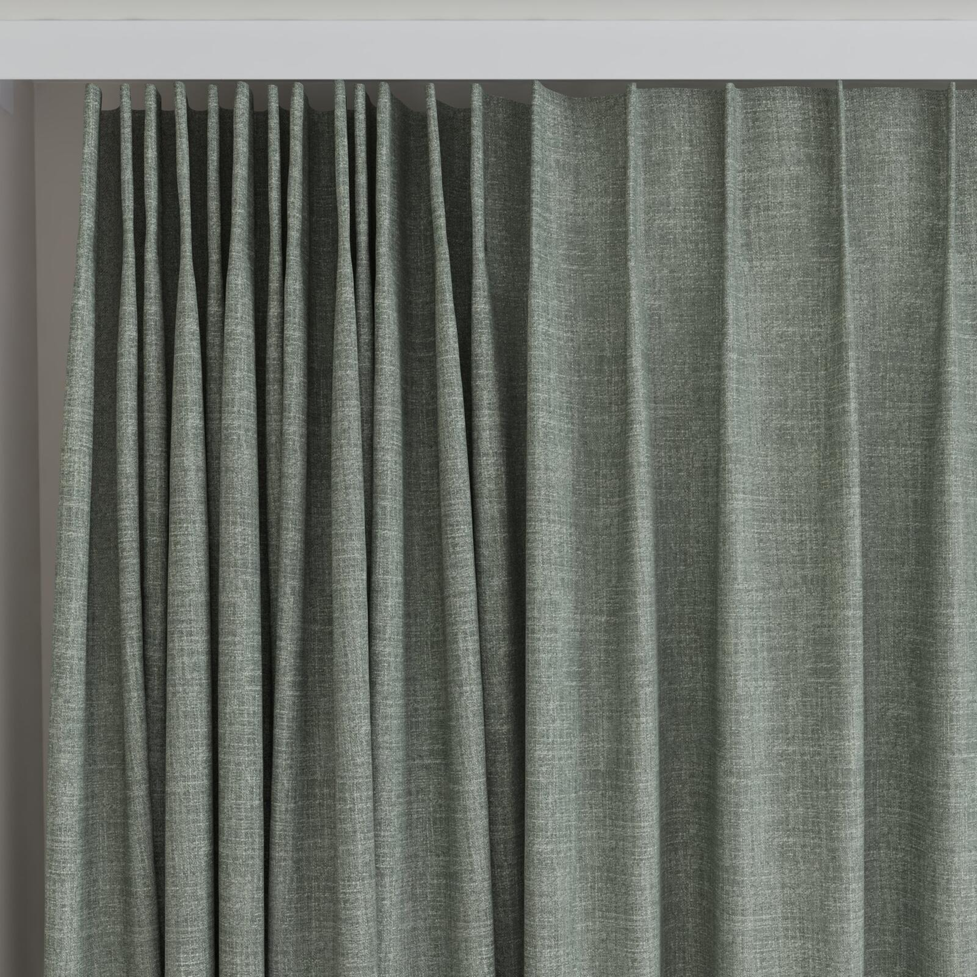 Top view of Motion Sage, on curtain rail
