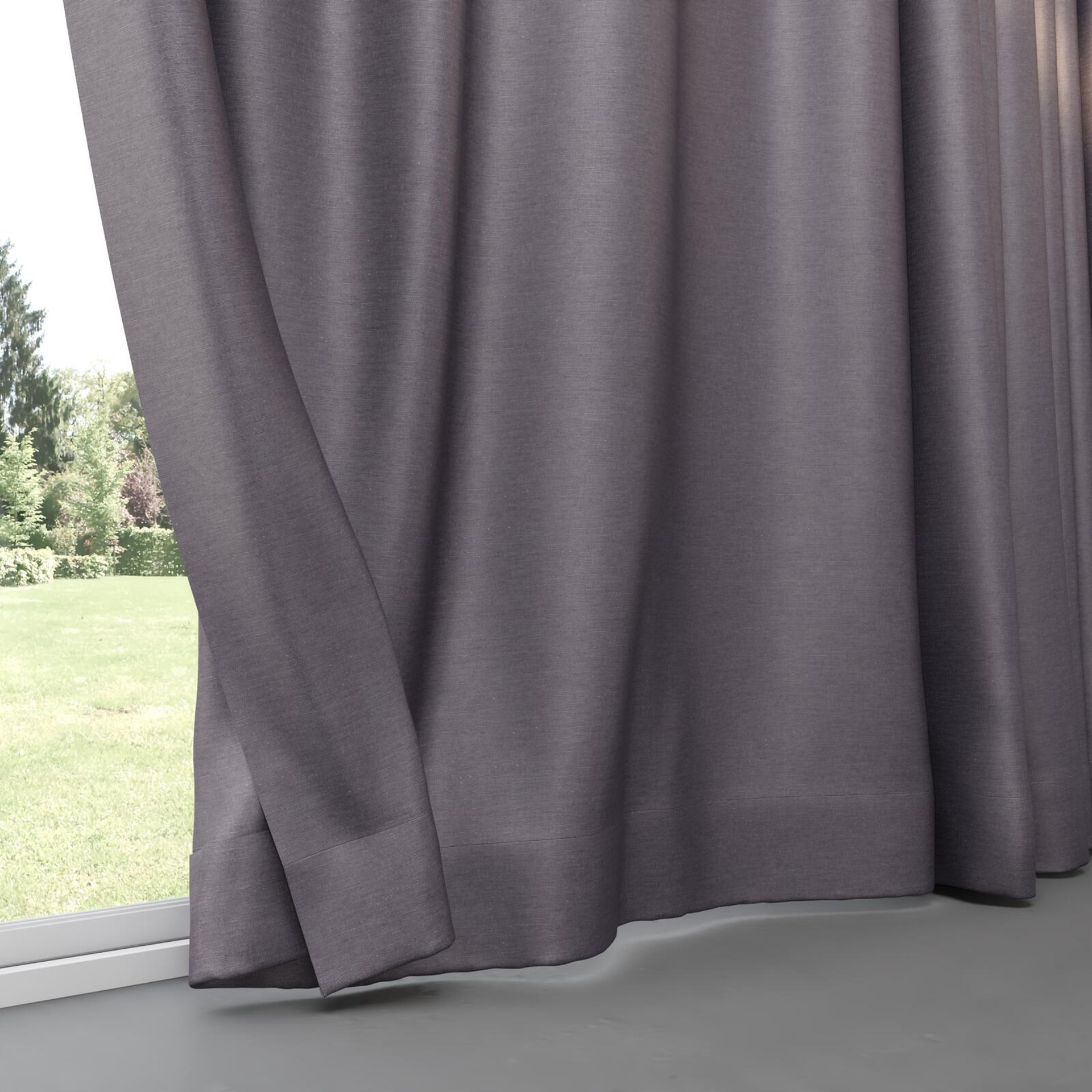 Bottom view of Provence Nocturne, pinch pleat