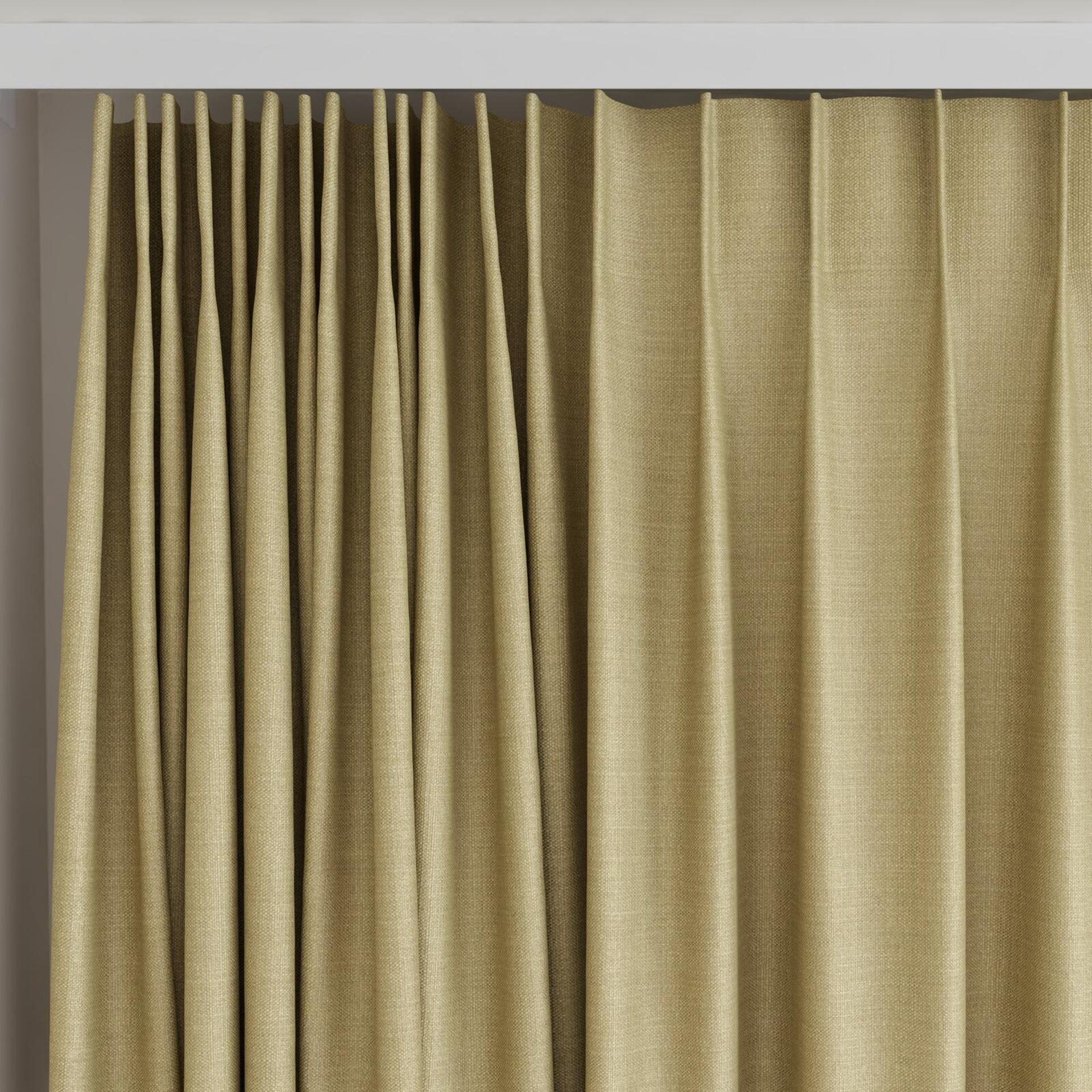 Top view of Linex Antelope, on curtain rail