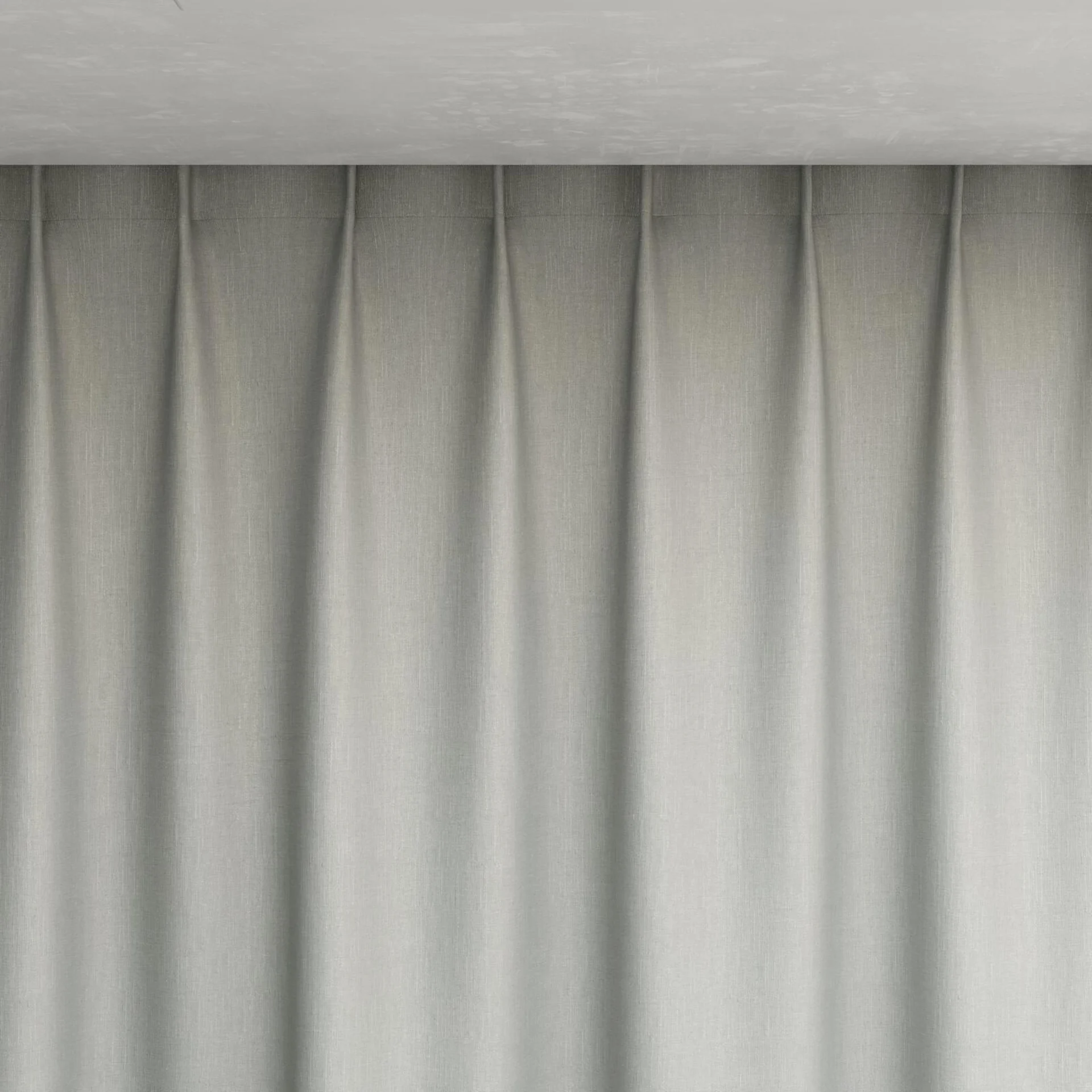 Top view of Bavaria Dove, pinch pleat