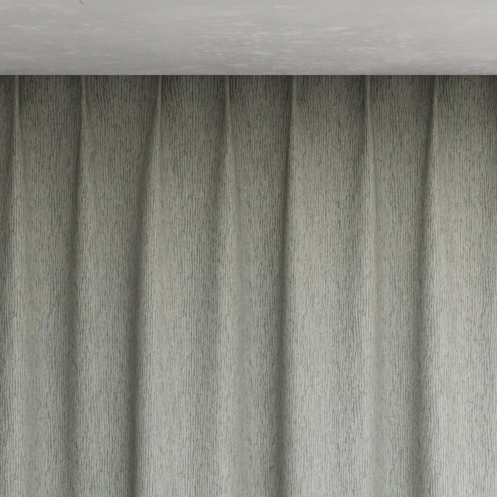 Top view of Corona Cement, pinch pleat