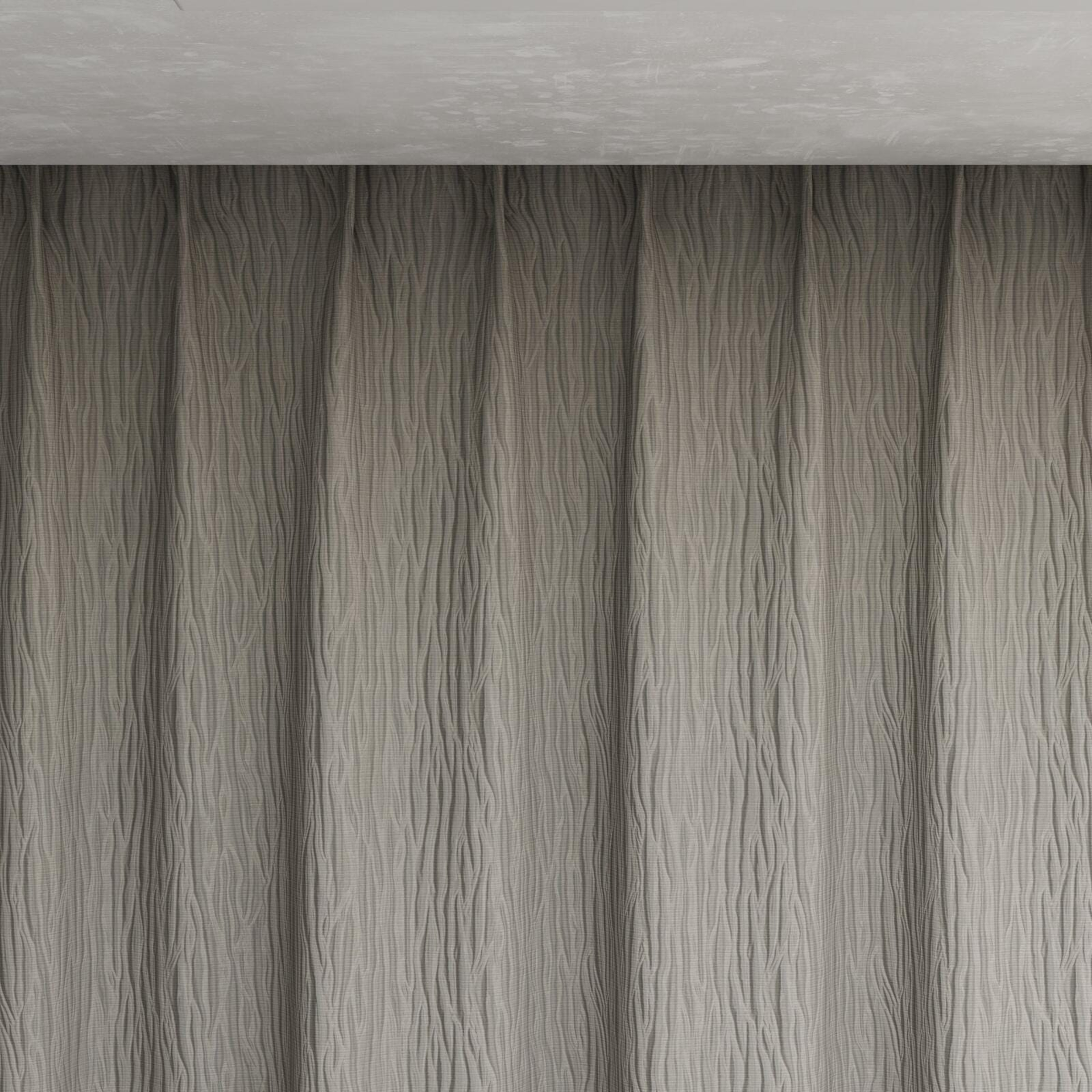 Top view of Sandrift Smoke, pinch pleat