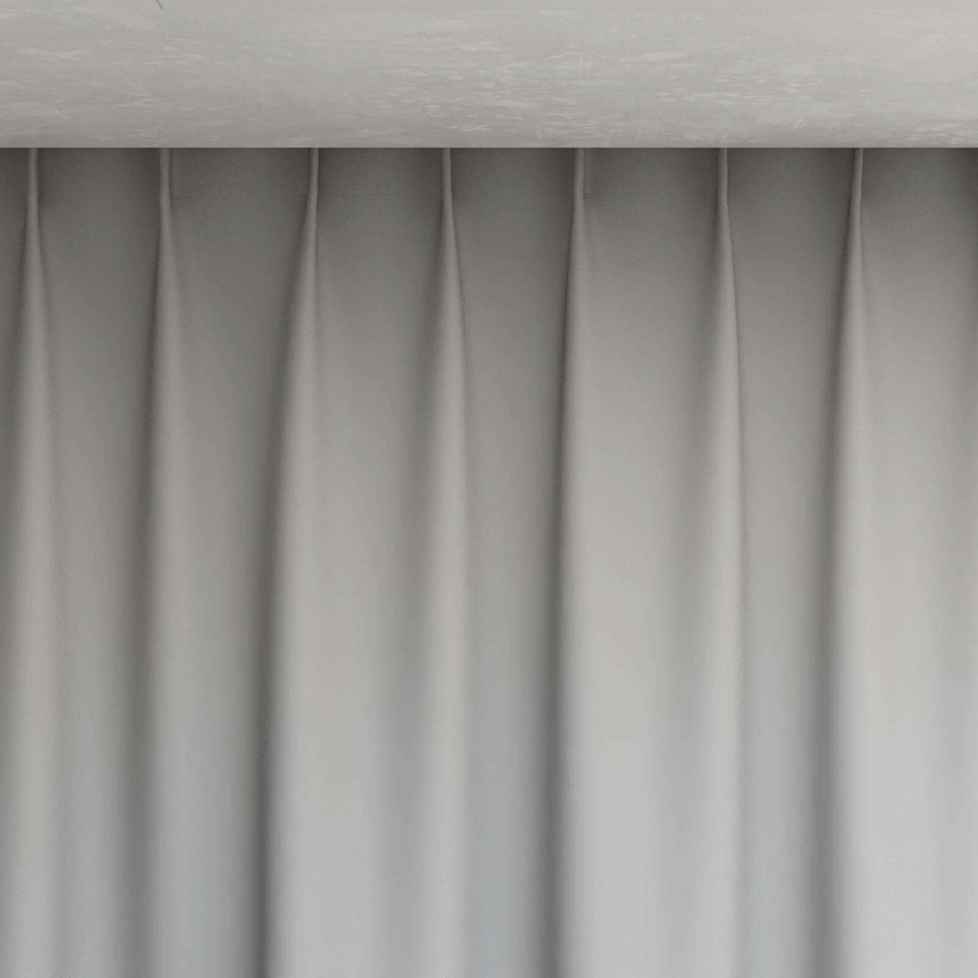 Top view of Quantum FR Dove, pinch pleat