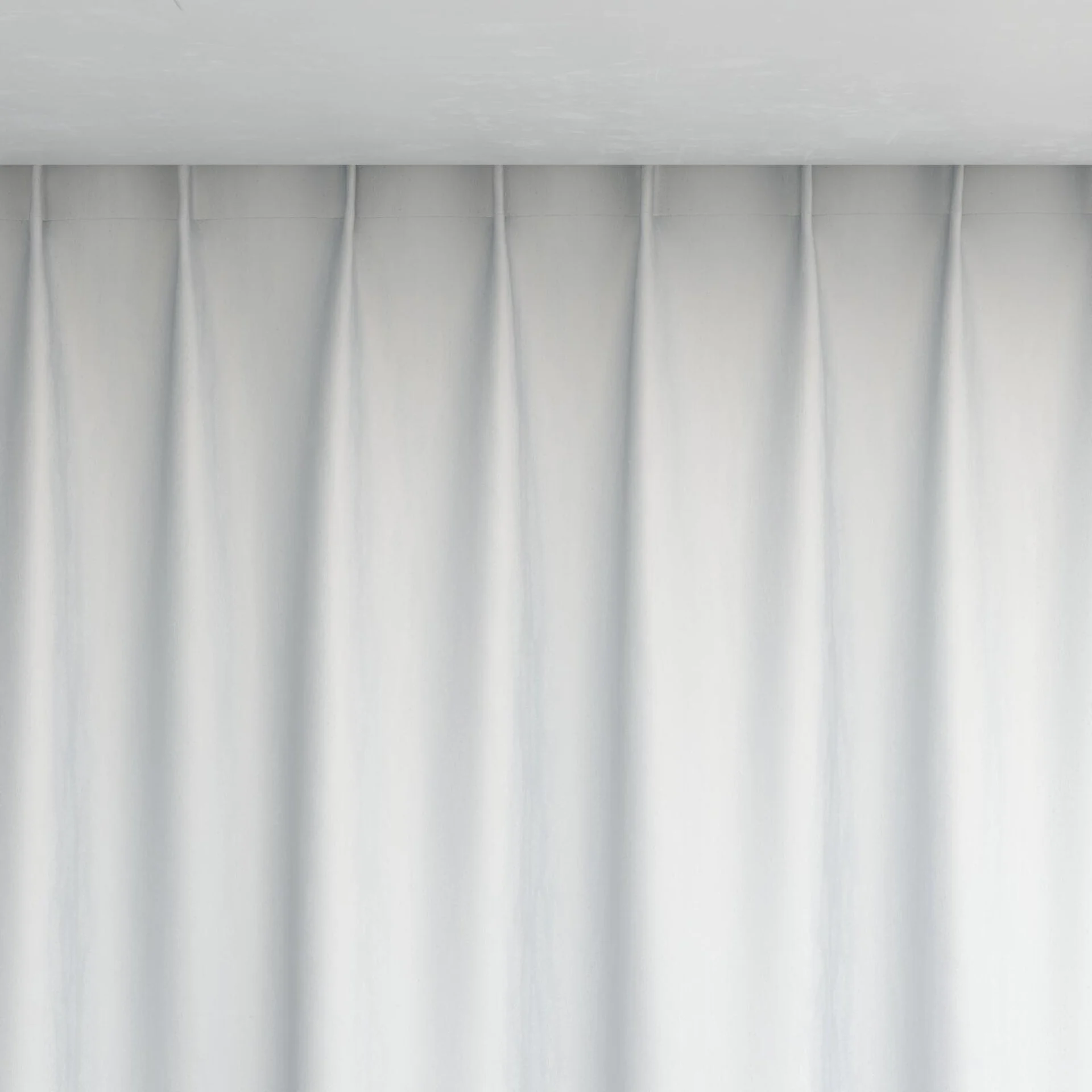 Top view of Aphelion Ice, pinch pleat