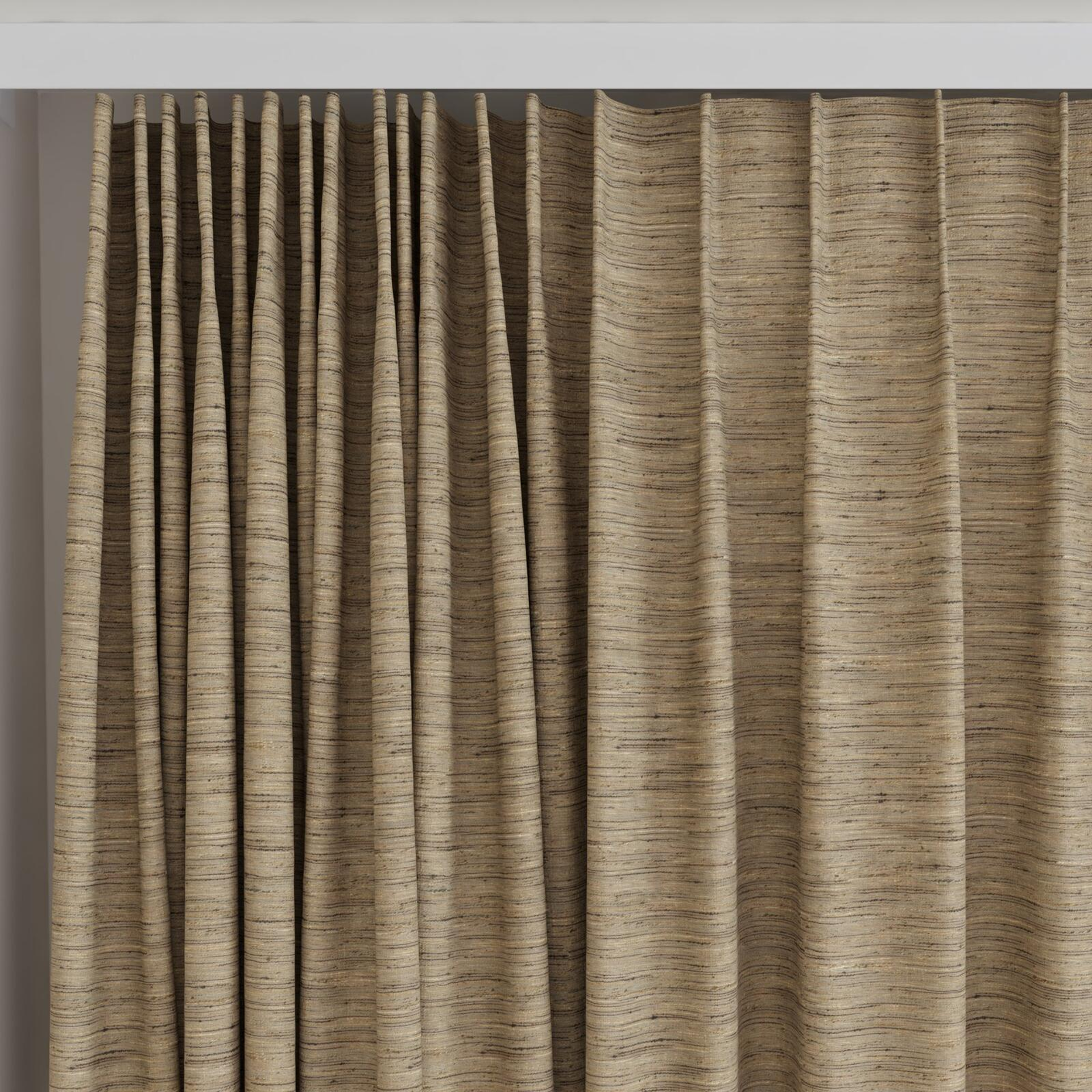 Top view of Venus Dune, on curtain rail