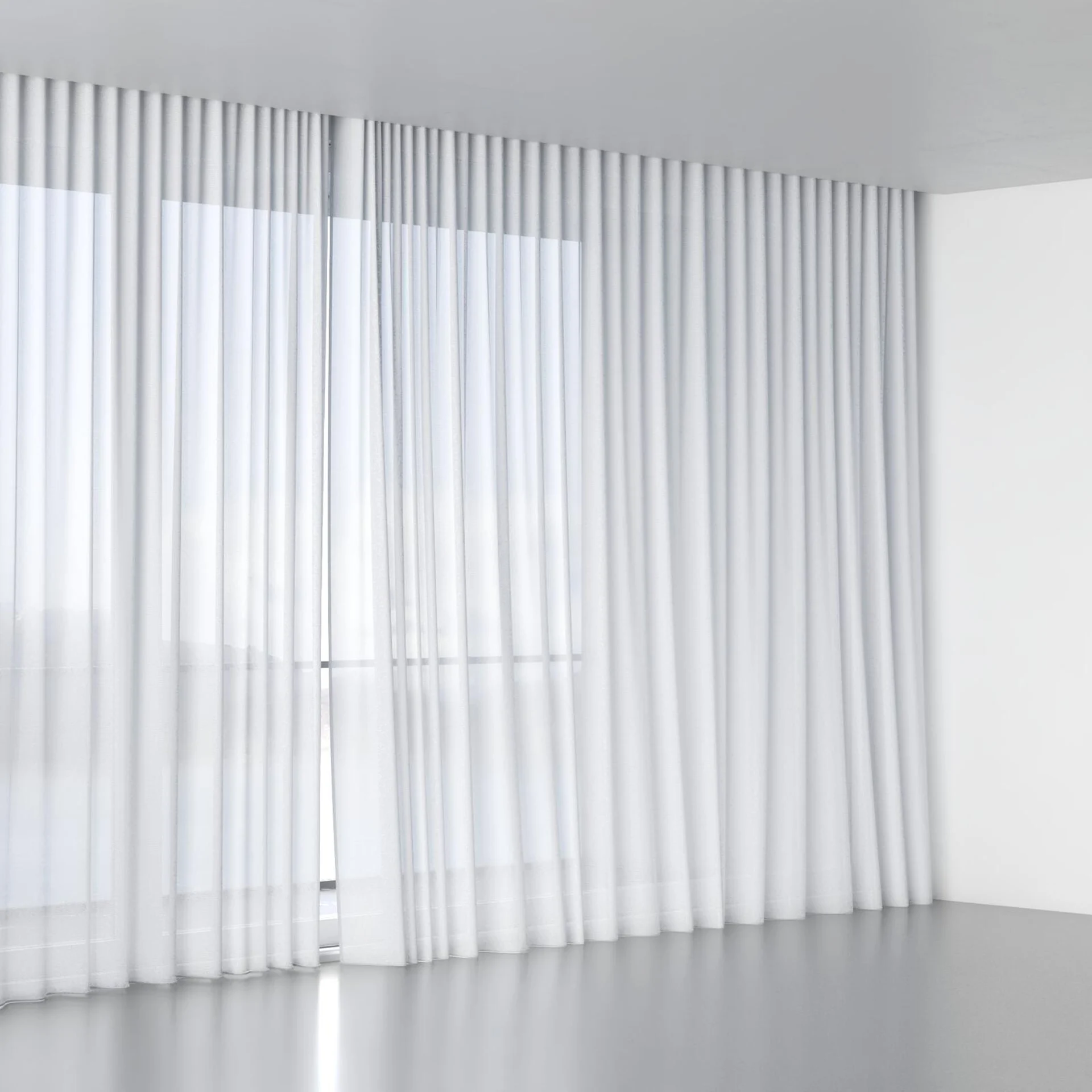 Full view of Rava Snow, wave pleat