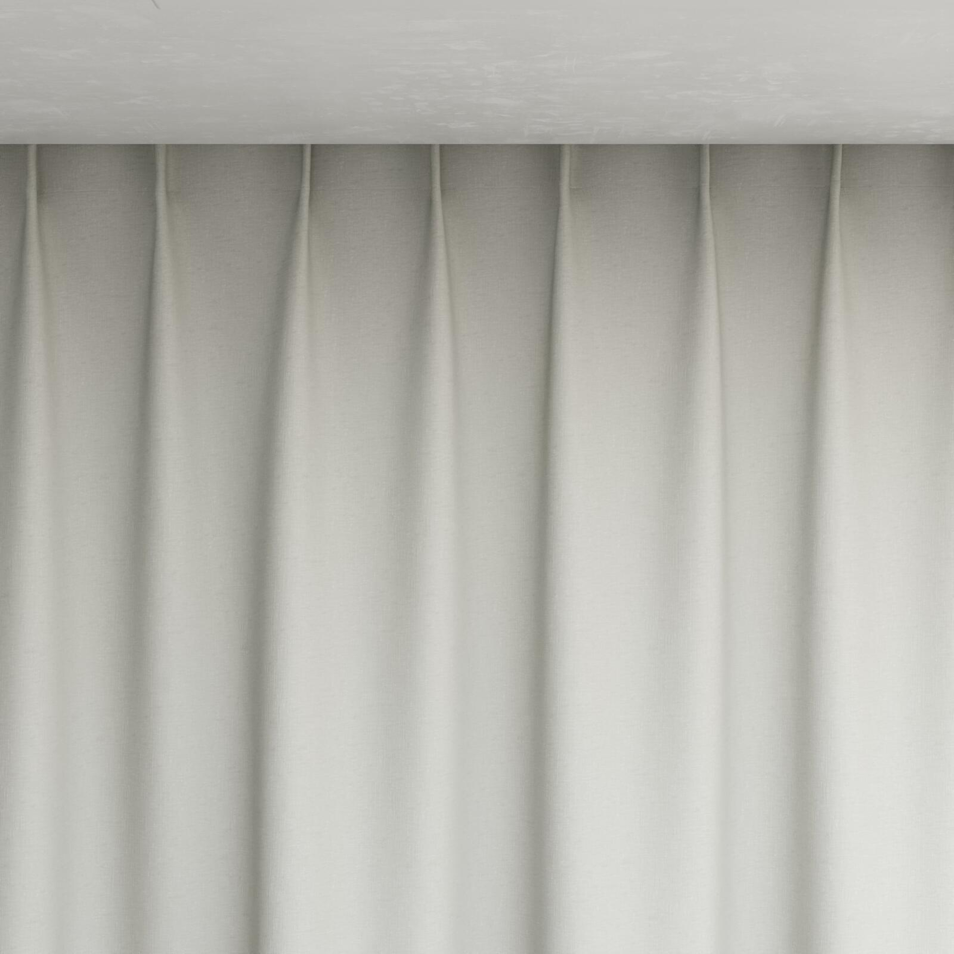Top view of Coverlet Marble, pinch pleat