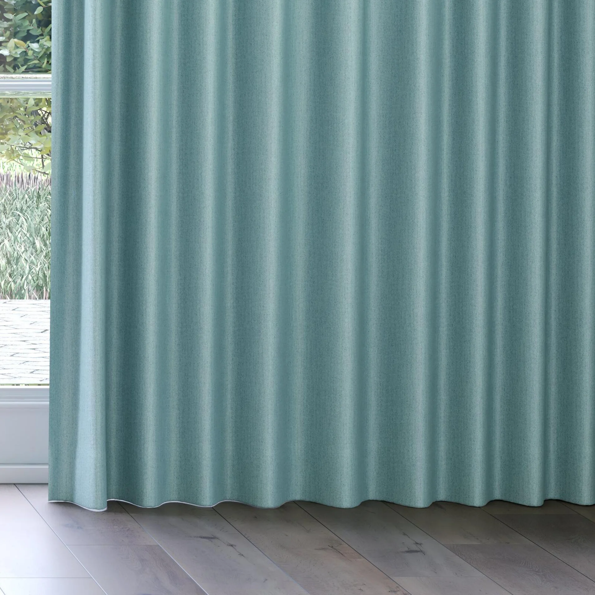Bottom view of Celestial Reef, on curtain rail