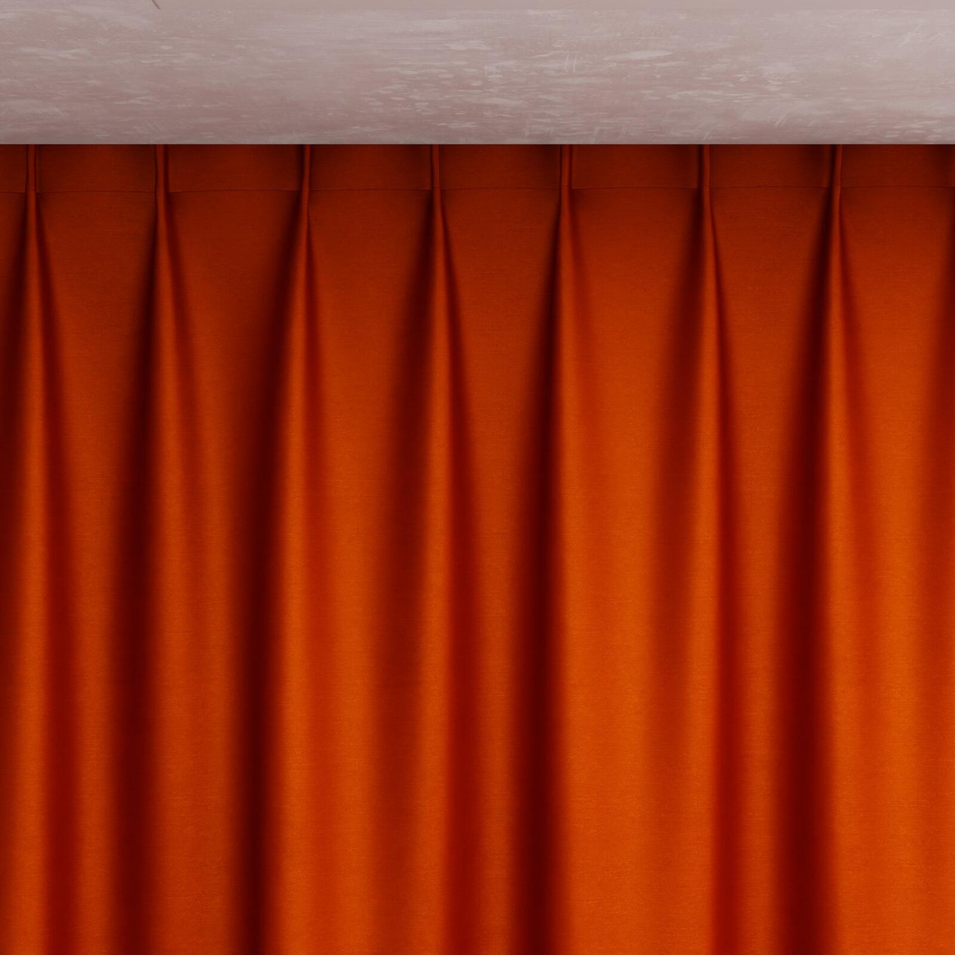 Top view of Mont Blanc Spice, pinch pleat