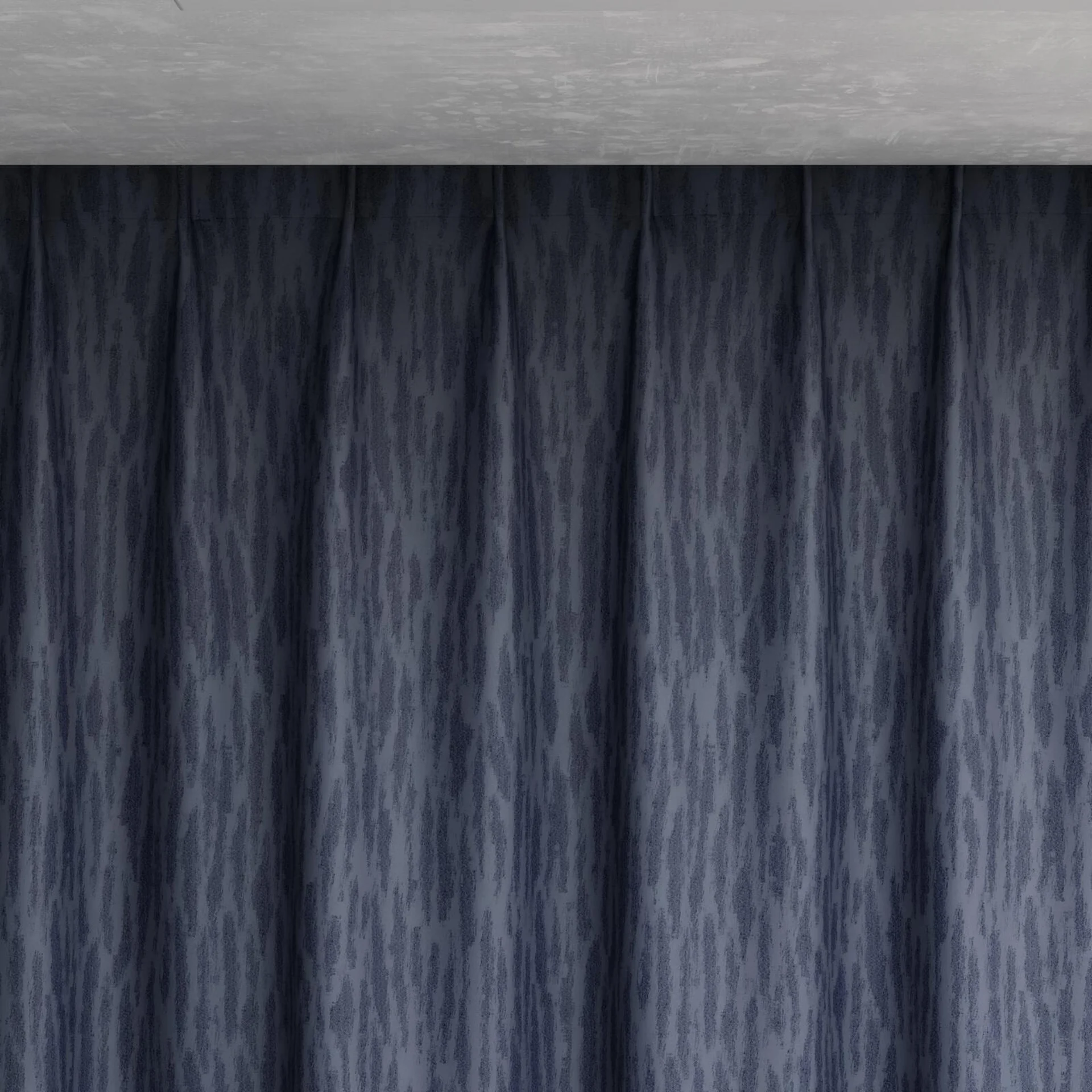 Top view of Aphelion Ink, pinch pleat