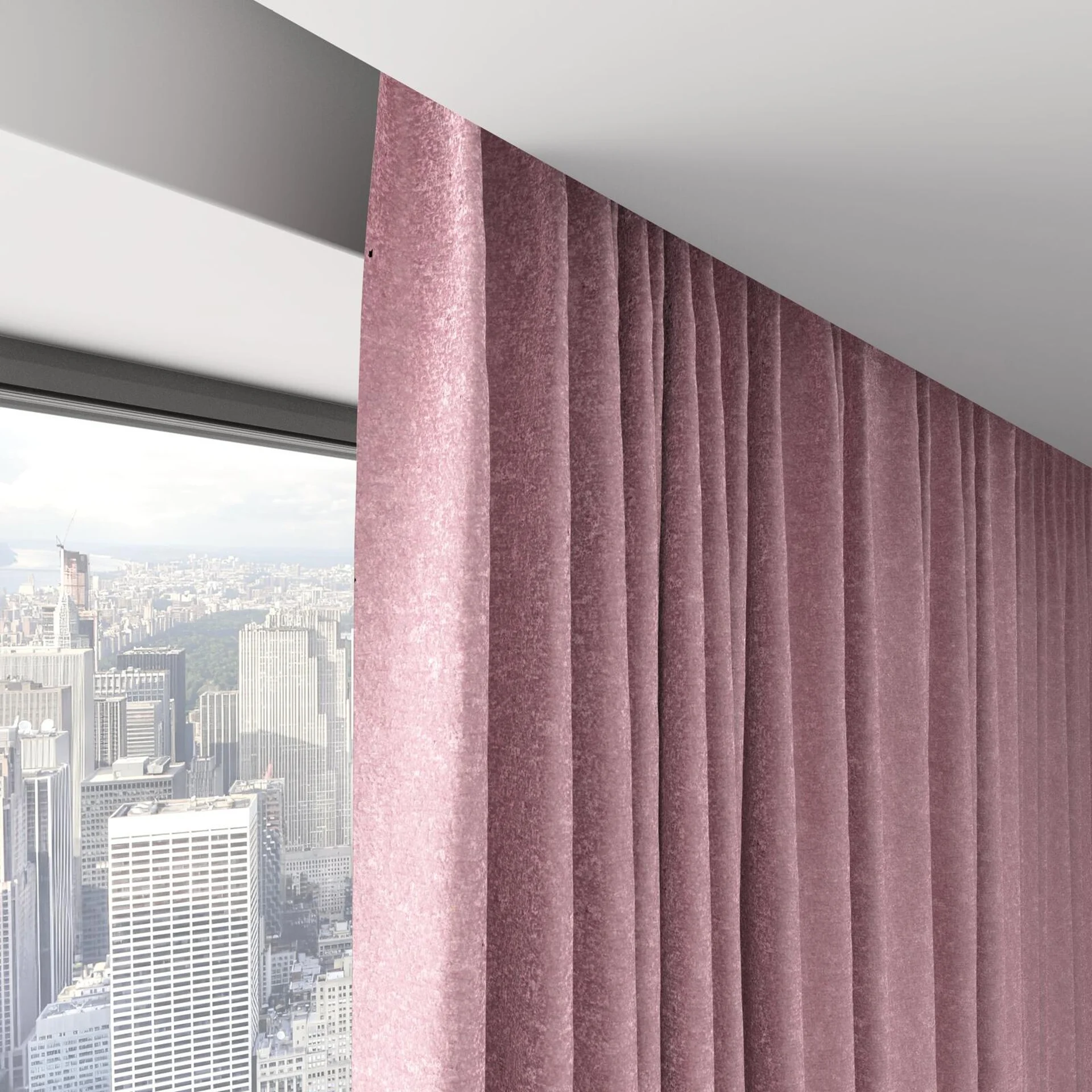 Top view of Brigadier Boudoir, on hidden rail