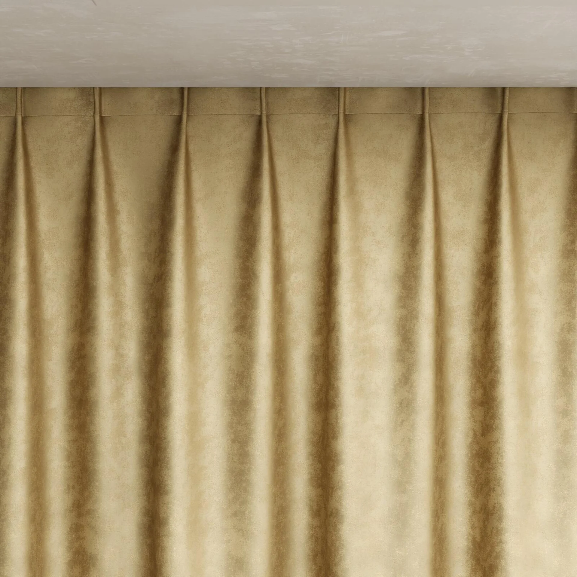 Top view of Fizz Jute, pinch pleat
