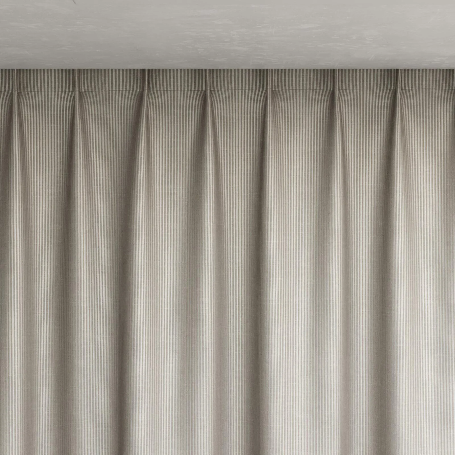 Top view of Leonardo Fossil, pinch pleat