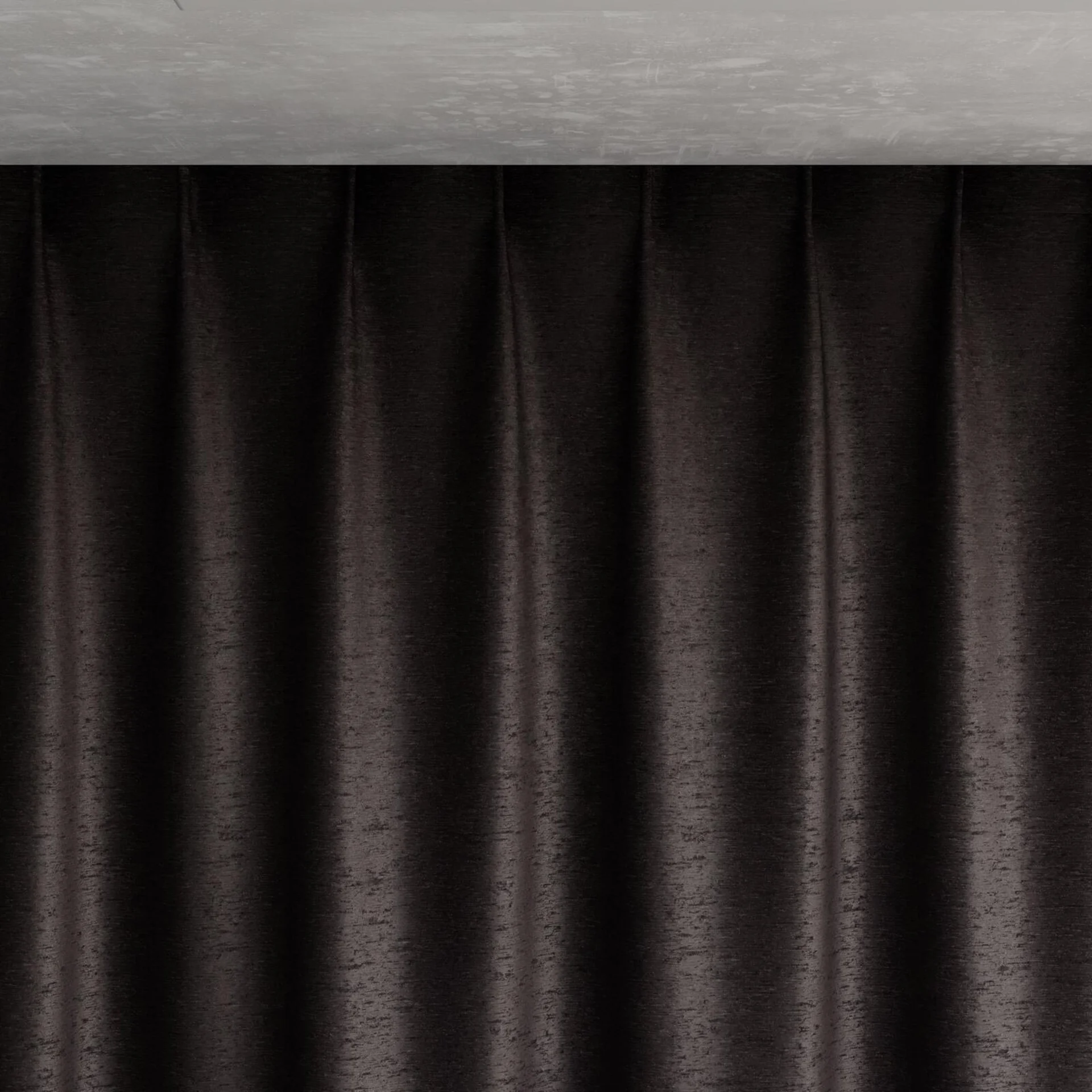 Top view of Lambada Mustang, pinch pleat