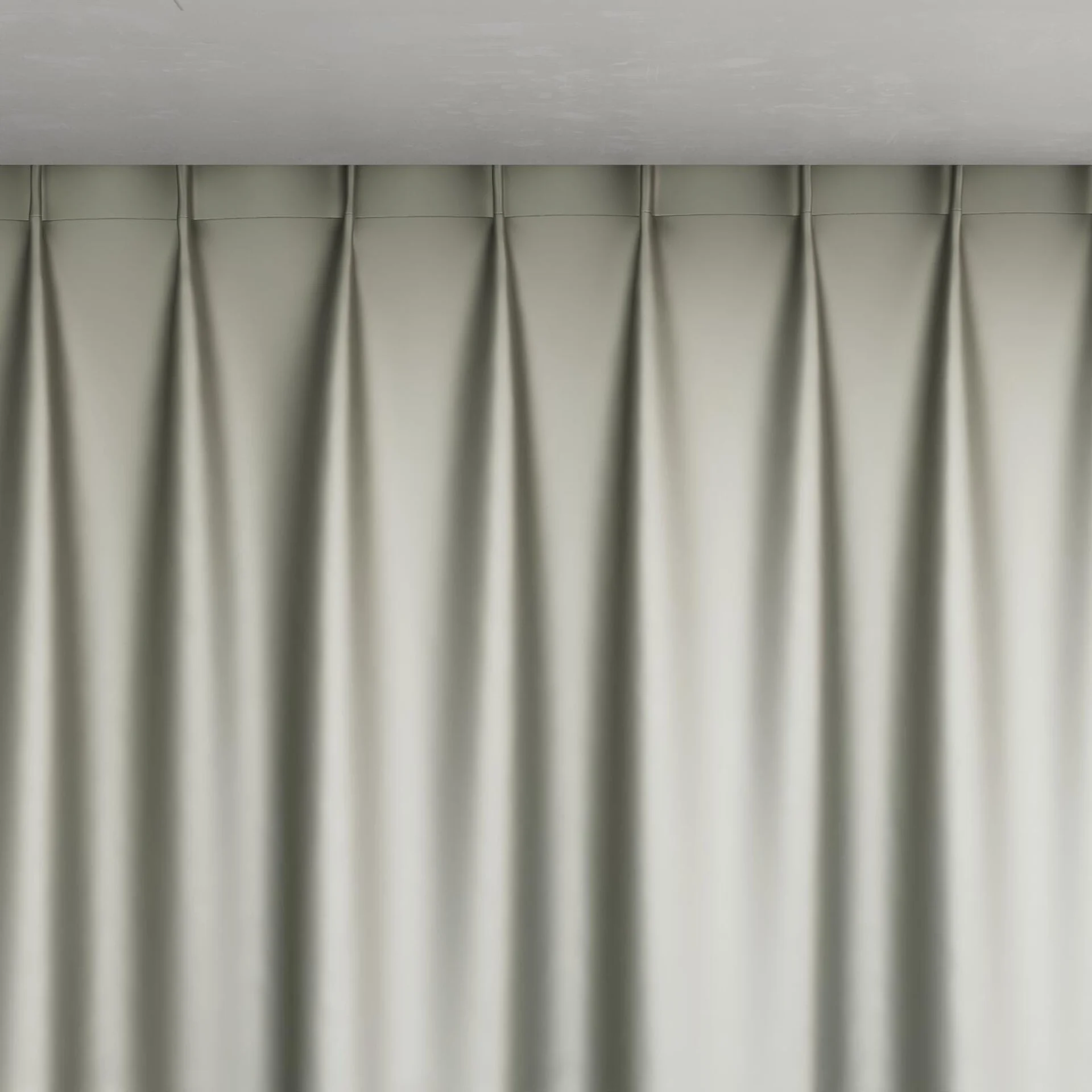 Top view of North Face Silver, pinch pleat